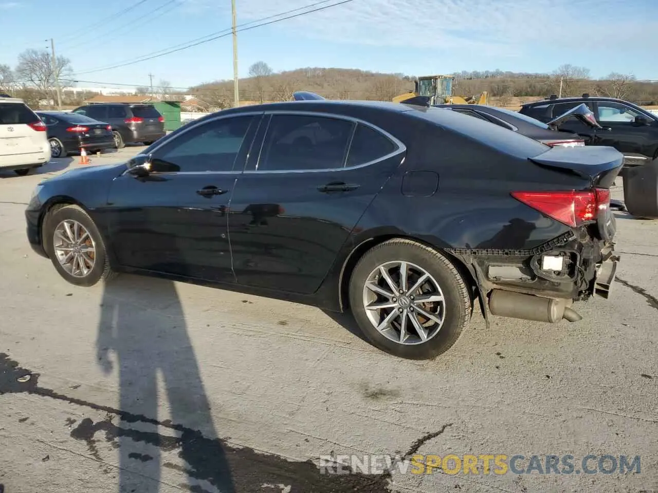 2 fotografías del automóvil dañado 19UUB1F52LA005298 ACURA TLX 2020