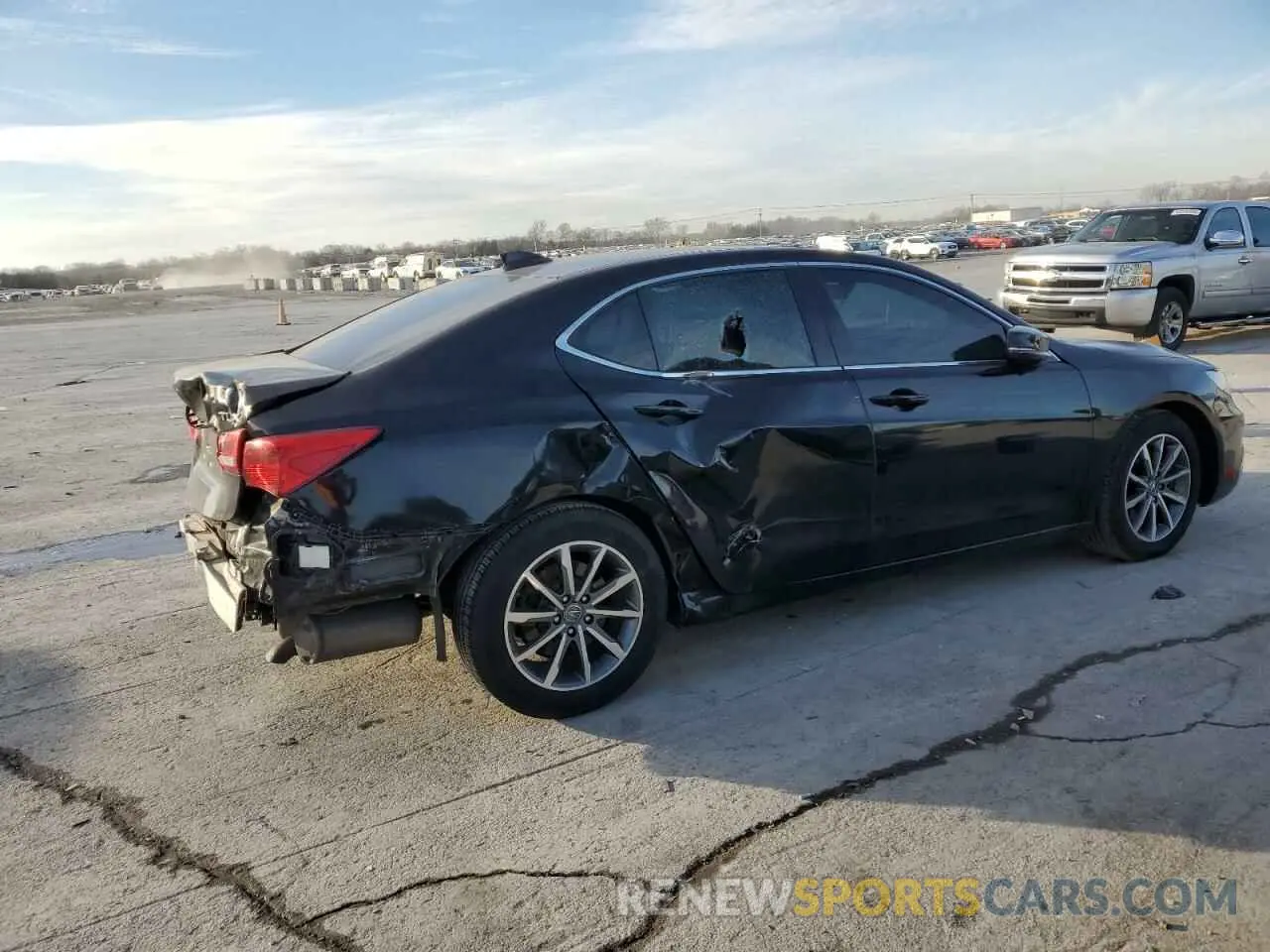 3 fotografías del automóvil dañado 19UUB1F52LA005298 ACURA TLX 2020