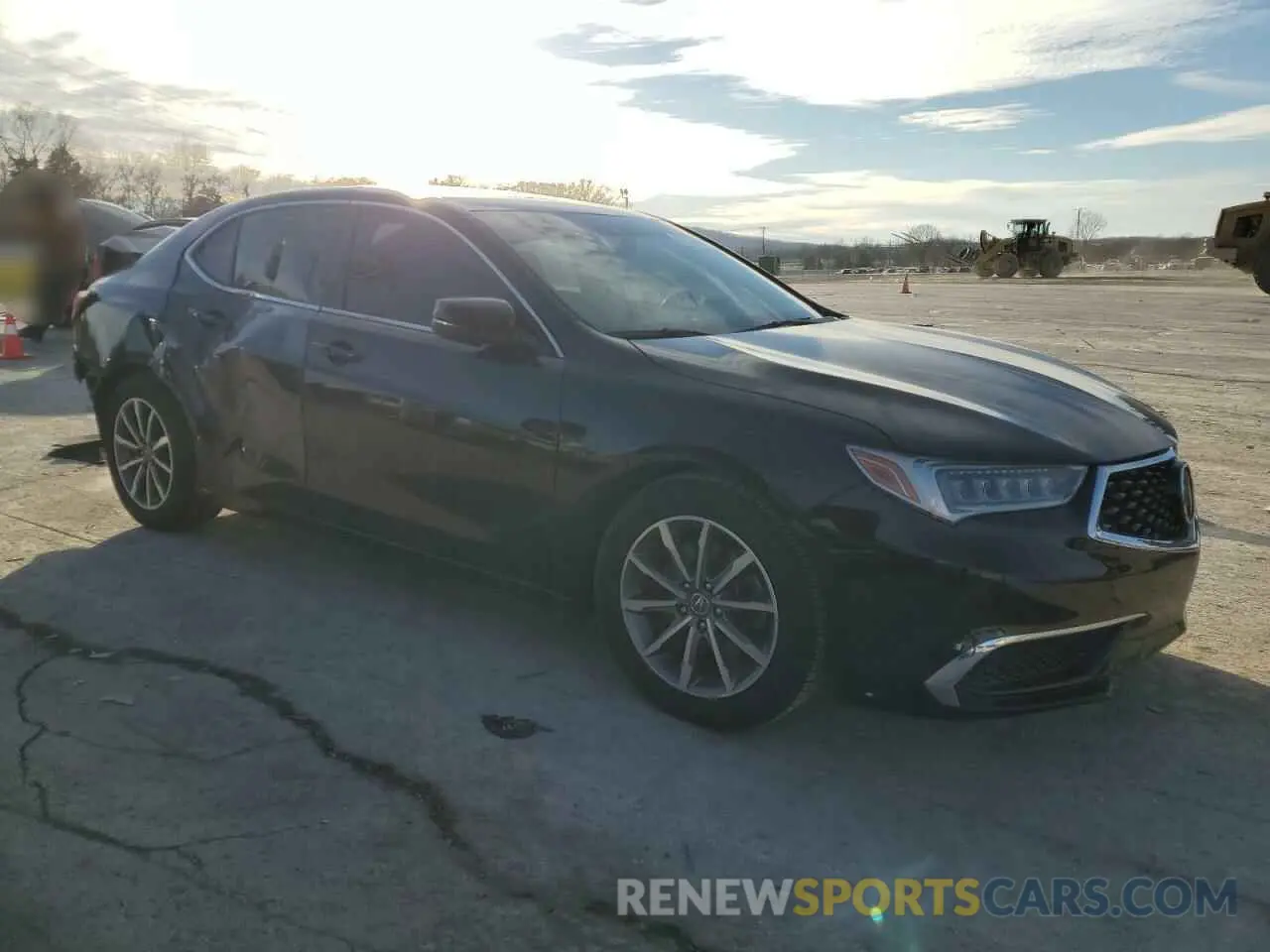 4 fotografías del automóvil dañado 19UUB1F52LA005298 ACURA TLX 2020