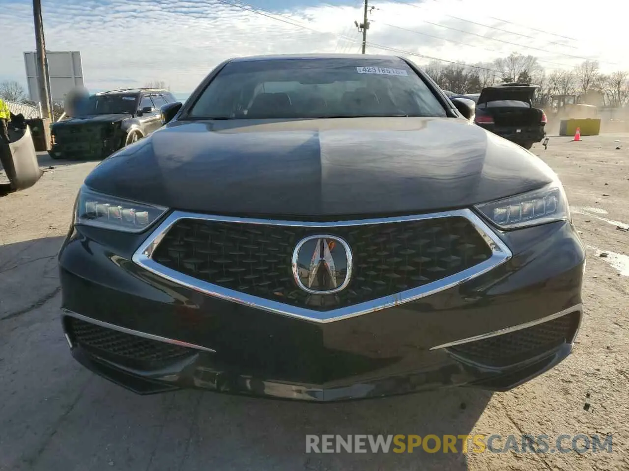 5 fotografías del automóvil dañado 19UUB1F52LA005298 ACURA TLX 2020