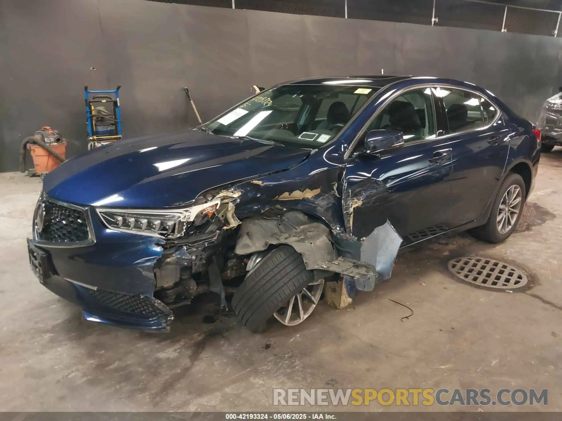 2 fotografías del automóvil dañado 19UUB1F53LA006637 ACURA TLX 2020