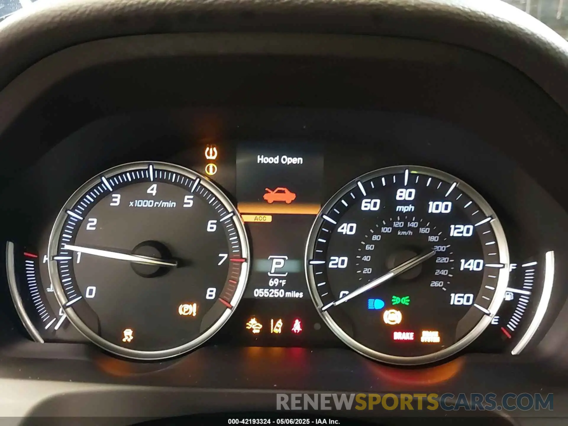 7 fotografías del automóvil dañado 19UUB1F53LA006637 ACURA TLX 2020