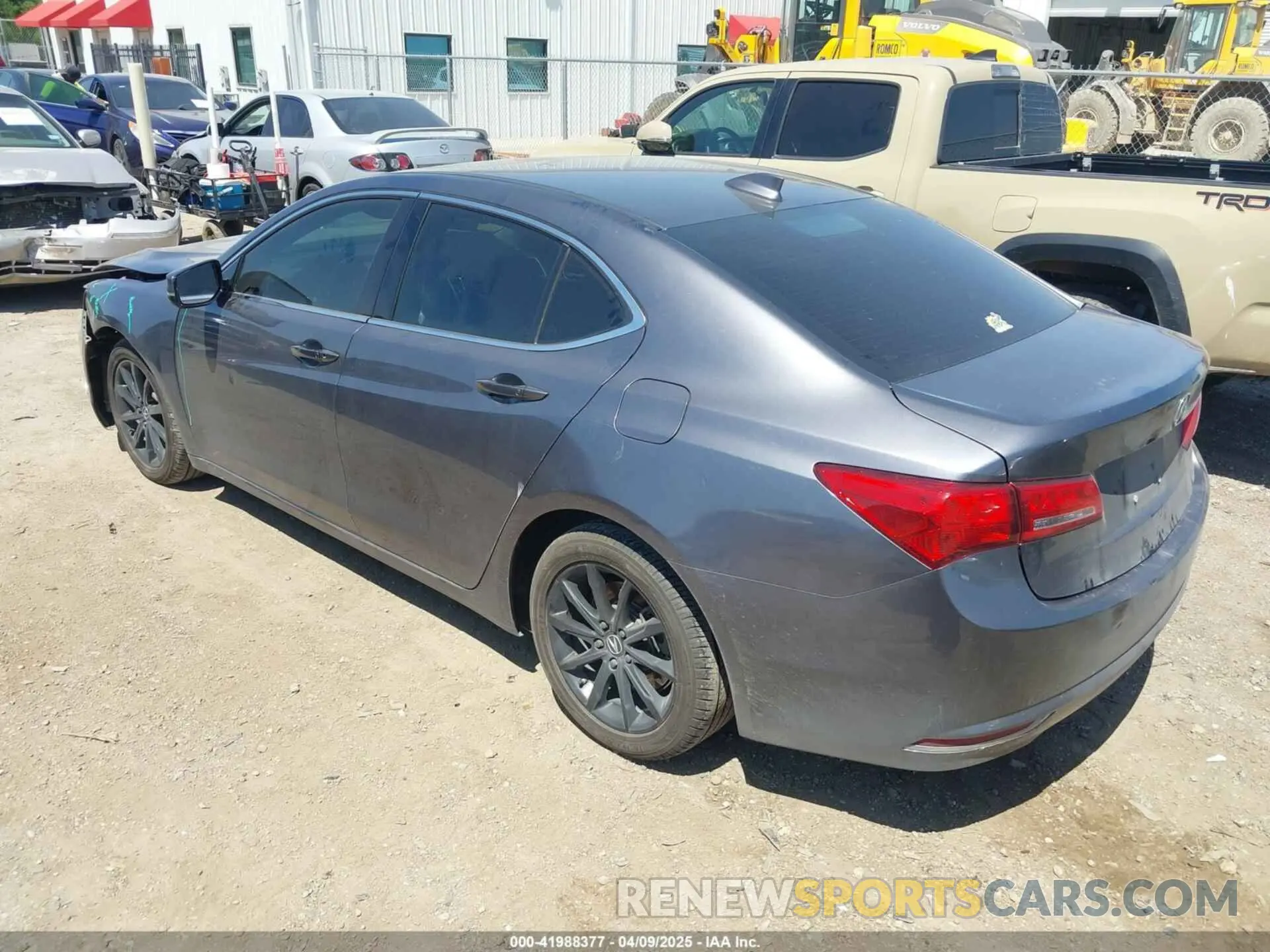 3 fotografías del automóvil dañado 19UUB1F53LA010462 ACURA TLX 2020