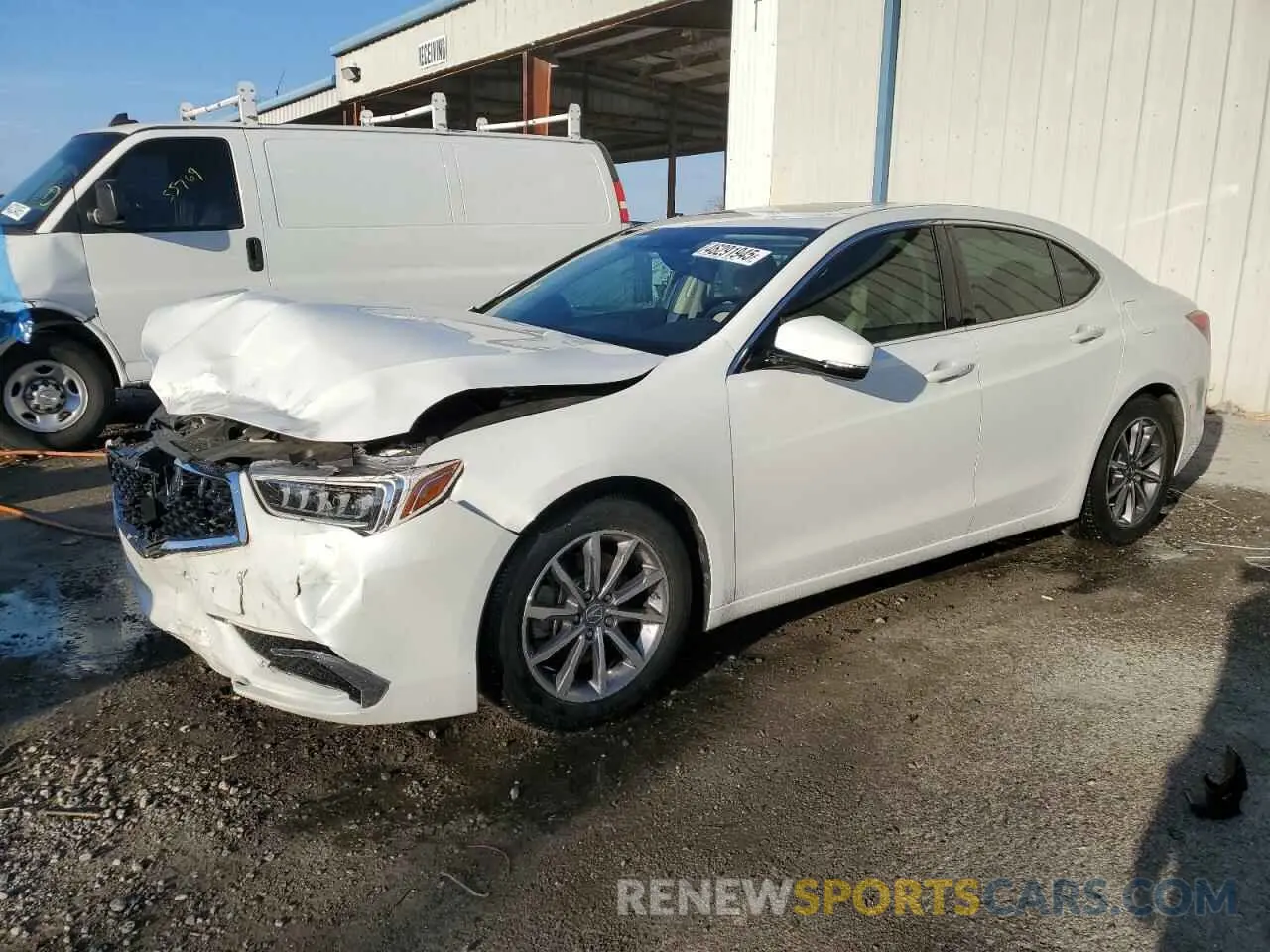 1 fotografías del automóvil dañado 19UUB1F54LA012642 ACURA TLX 2020