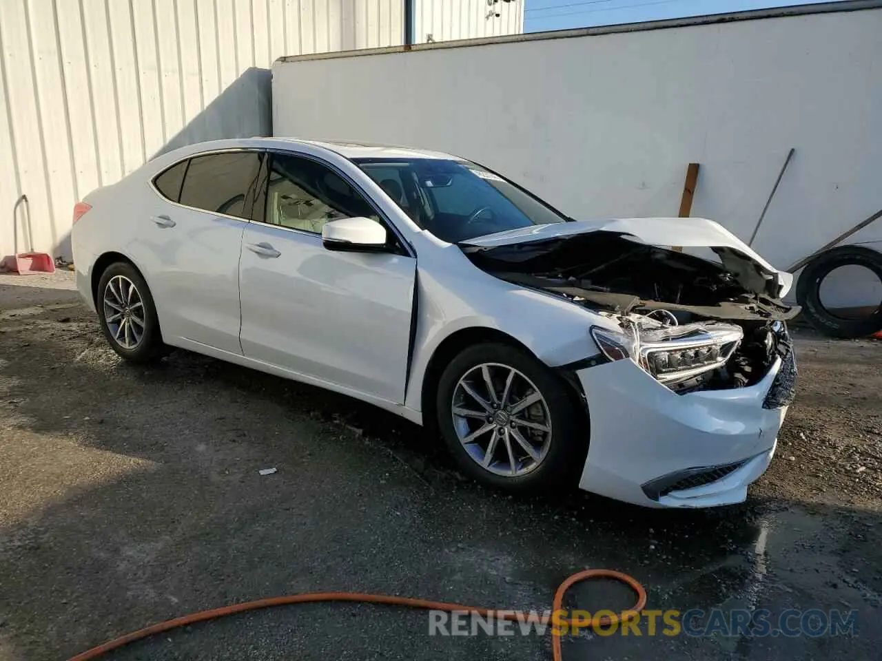4 fotografías del automóvil dañado 19UUB1F54LA012642 ACURA TLX 2020
