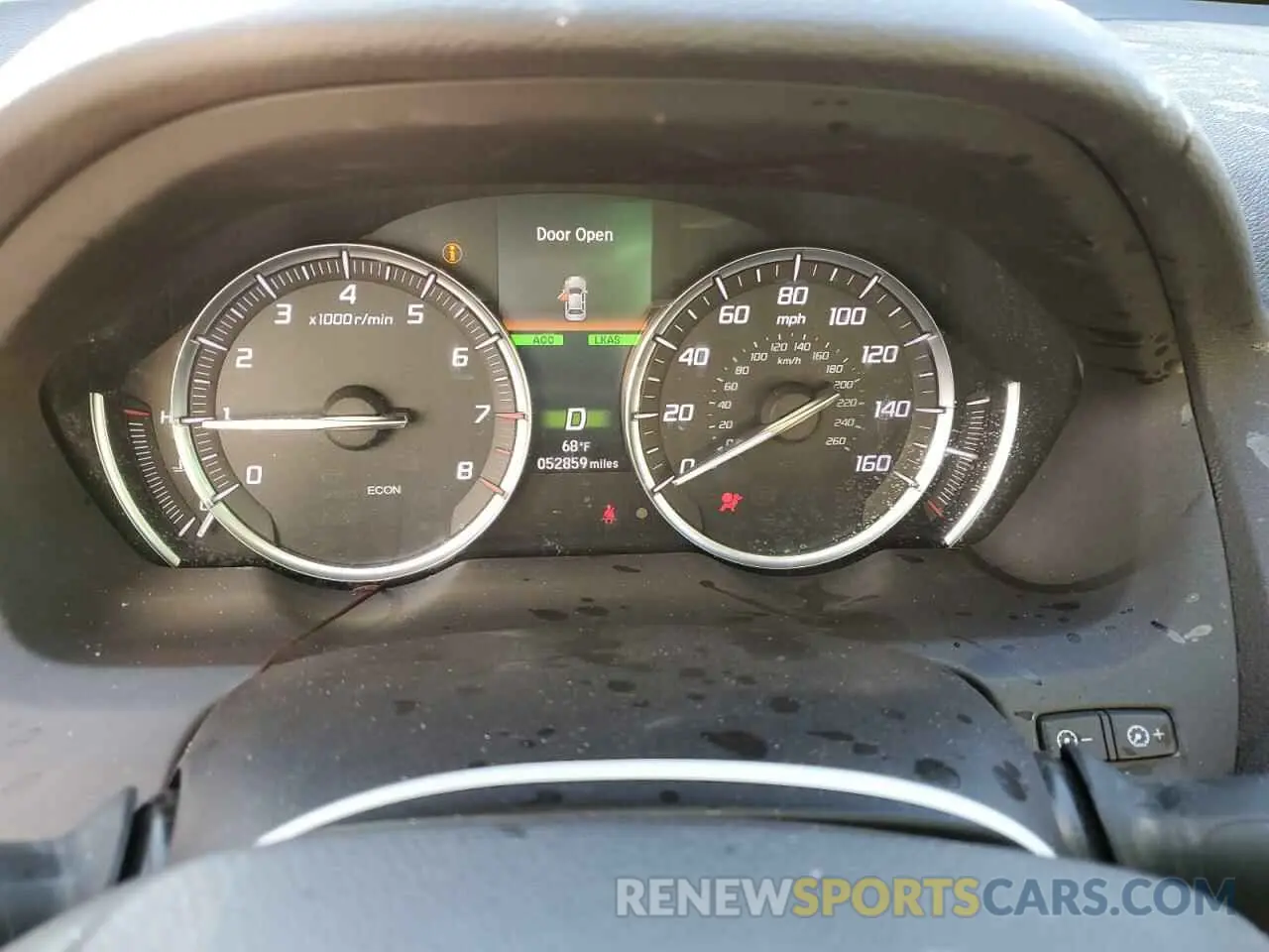 9 fotografías del automóvil dañado 19UUB1F54LA012642 ACURA TLX 2020
