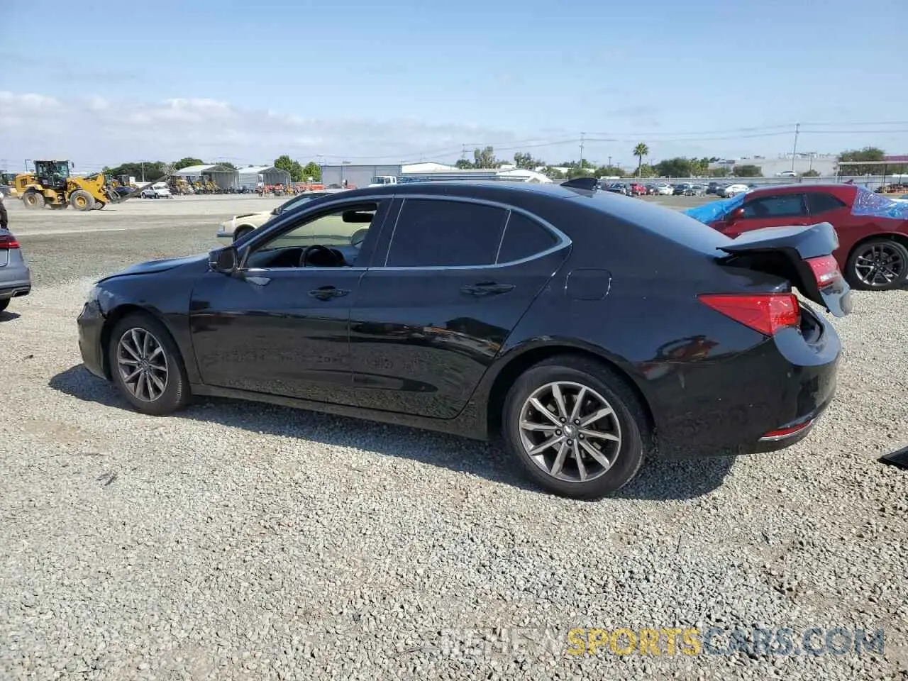 2 fotografías del automóvil dañado 19UUB1F55LA011192 ACURA TLX 2020