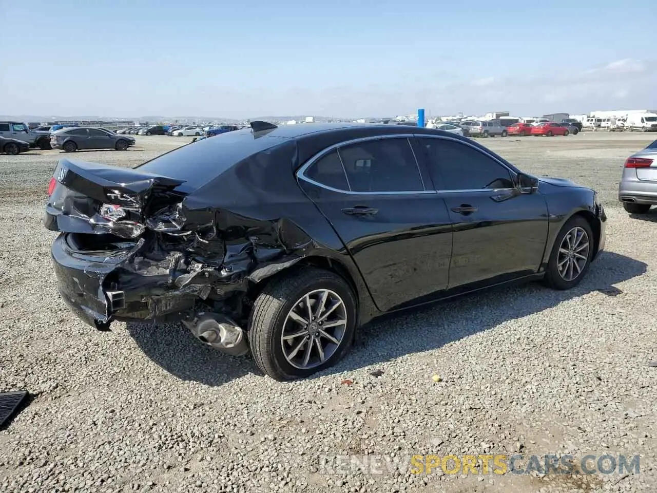 3 fotografías del automóvil dañado 19UUB1F55LA011192 ACURA TLX 2020