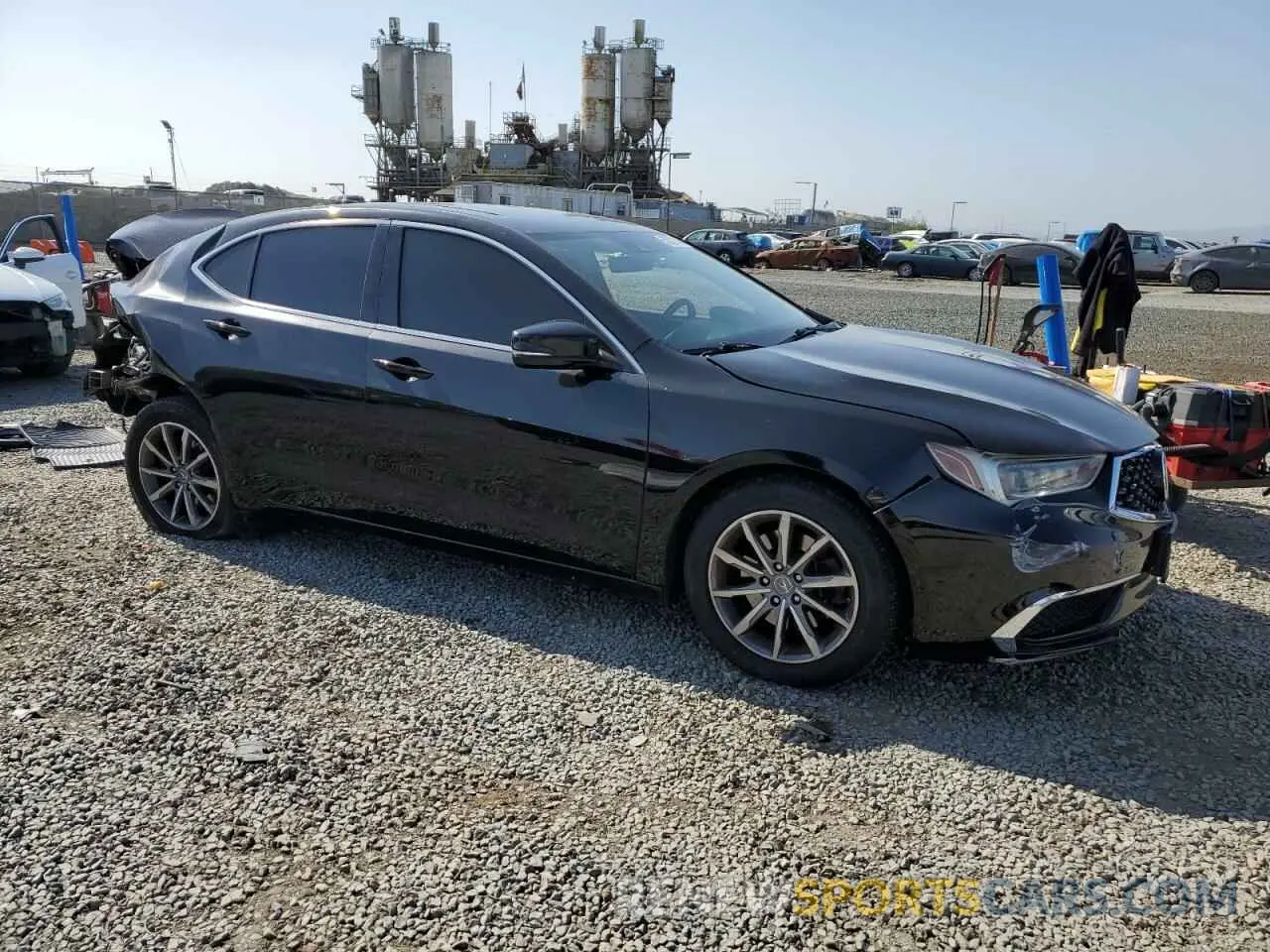 4 fotografías del automóvil dañado 19UUB1F55LA011192 ACURA TLX 2020