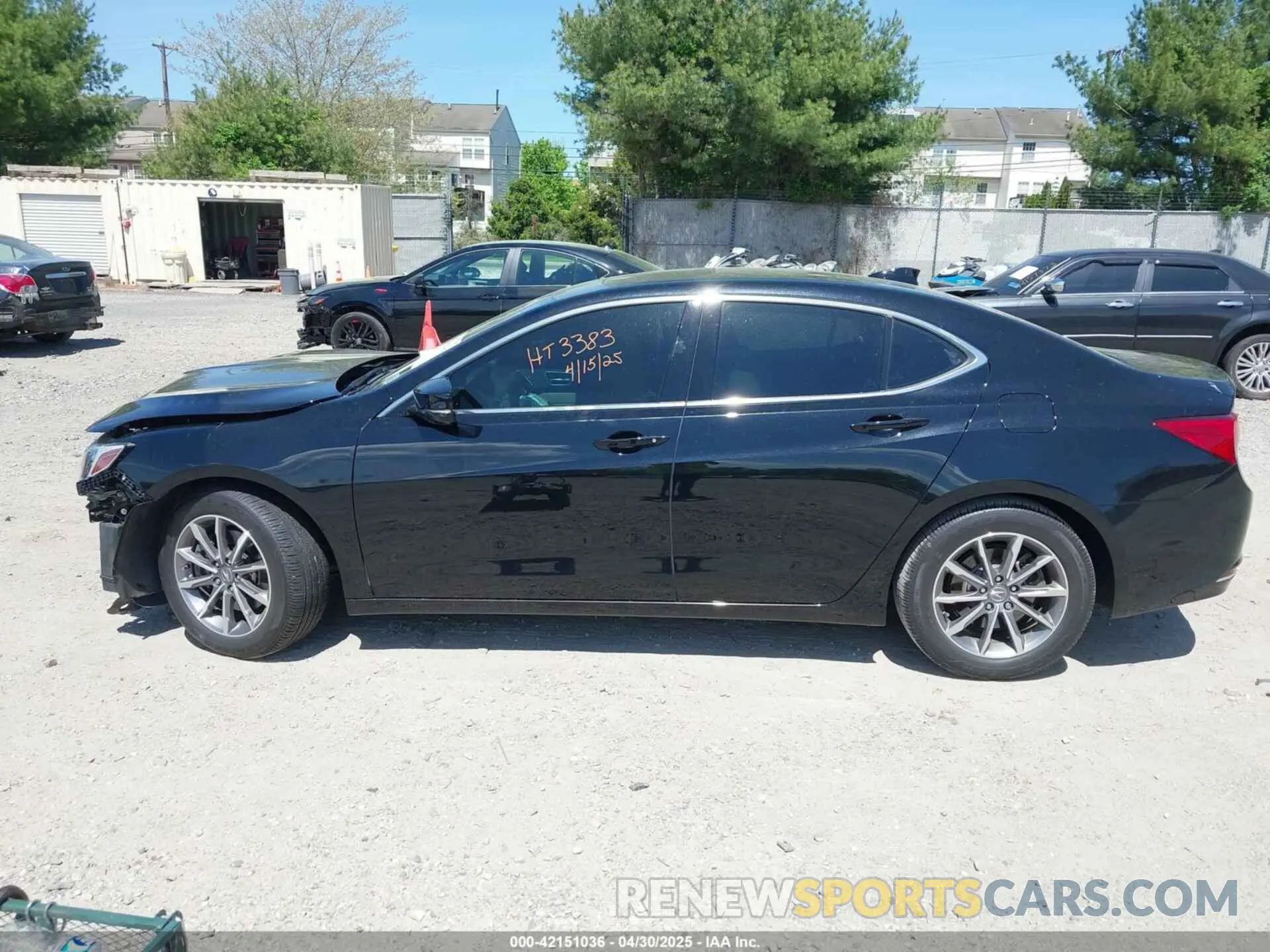 15 fotografías del automóvil dañado 19UUB1F57LA002896 ACURA TLX 2020