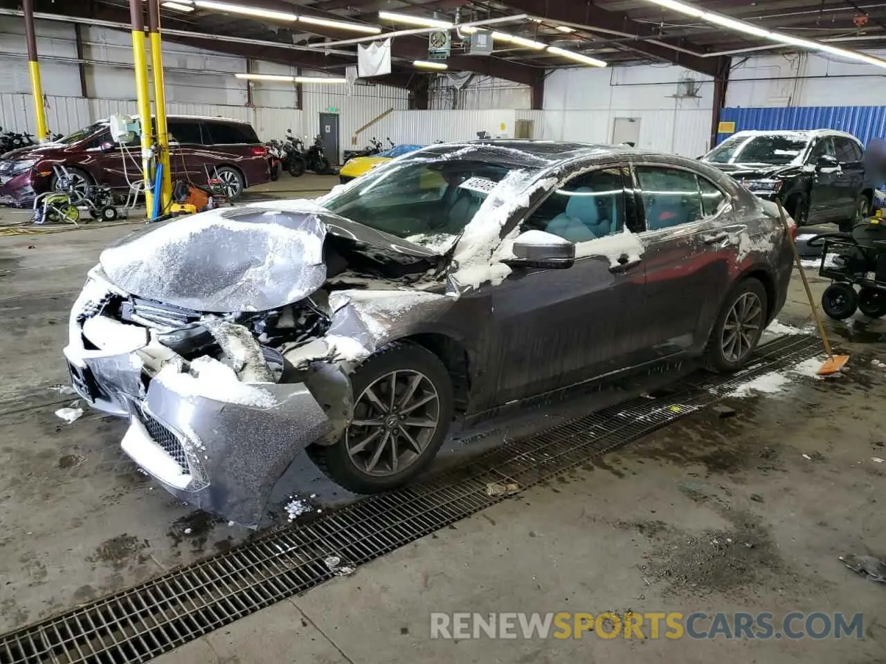 1 fotografías del automóvil dañado 19UUB1F59LA001720 ACURA TLX 2020