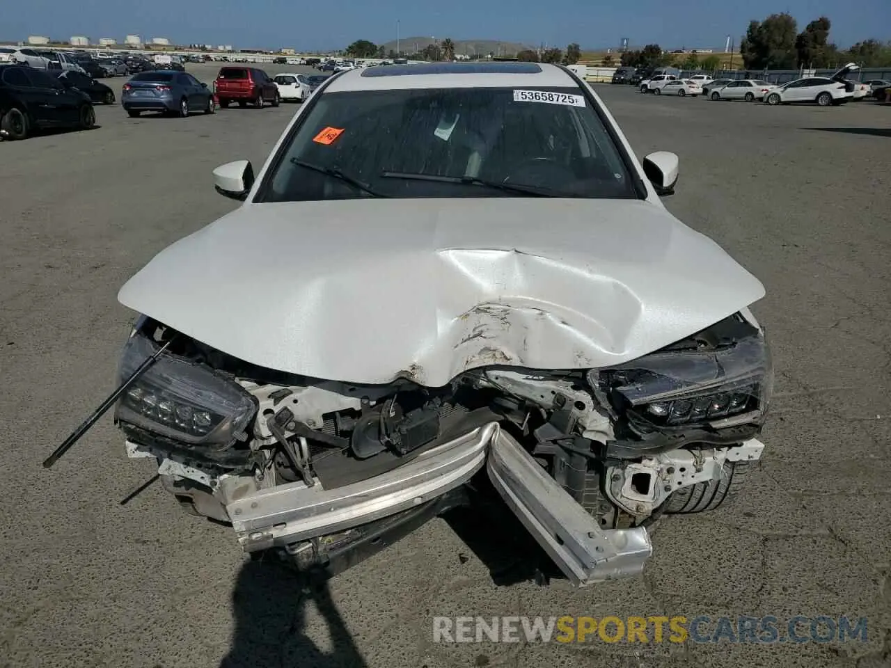 5 fotografías del automóvil dañado 19UUB1F5XLA017067 ACURA TLX 2020
