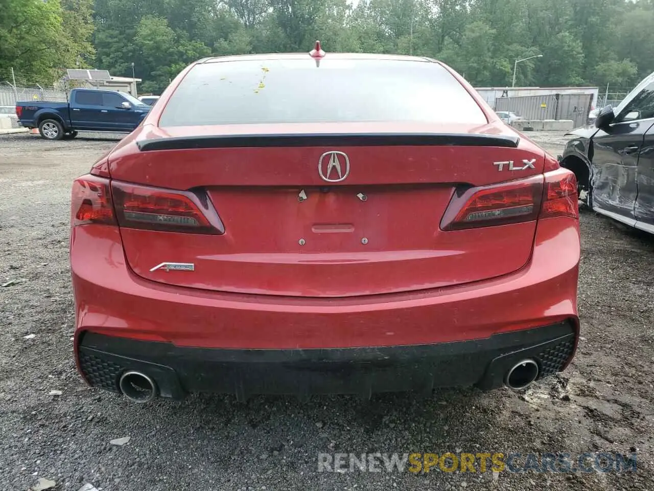 6 fotografías del automóvil dañado 19UUB1F60LA012131 ACURA TLX 2020
