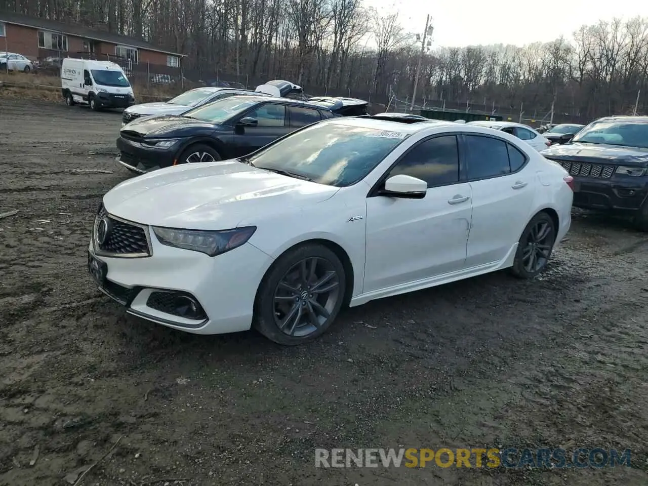 1 fotografías del automóvil dañado 19UUB1F62LA012955 ACURA TLX 2020