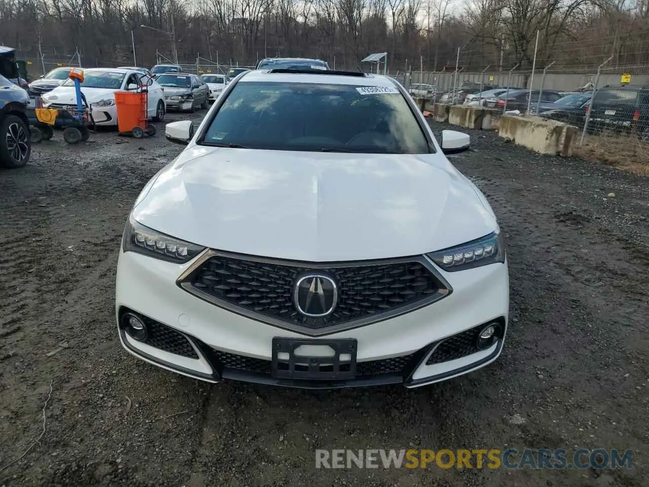 5 fotografías del automóvil dañado 19UUB1F62LA012955 ACURA TLX 2020