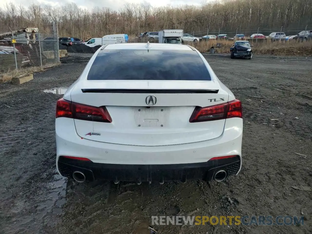 6 fotografías del automóvil dañado 19UUB1F62LA012955 ACURA TLX 2020