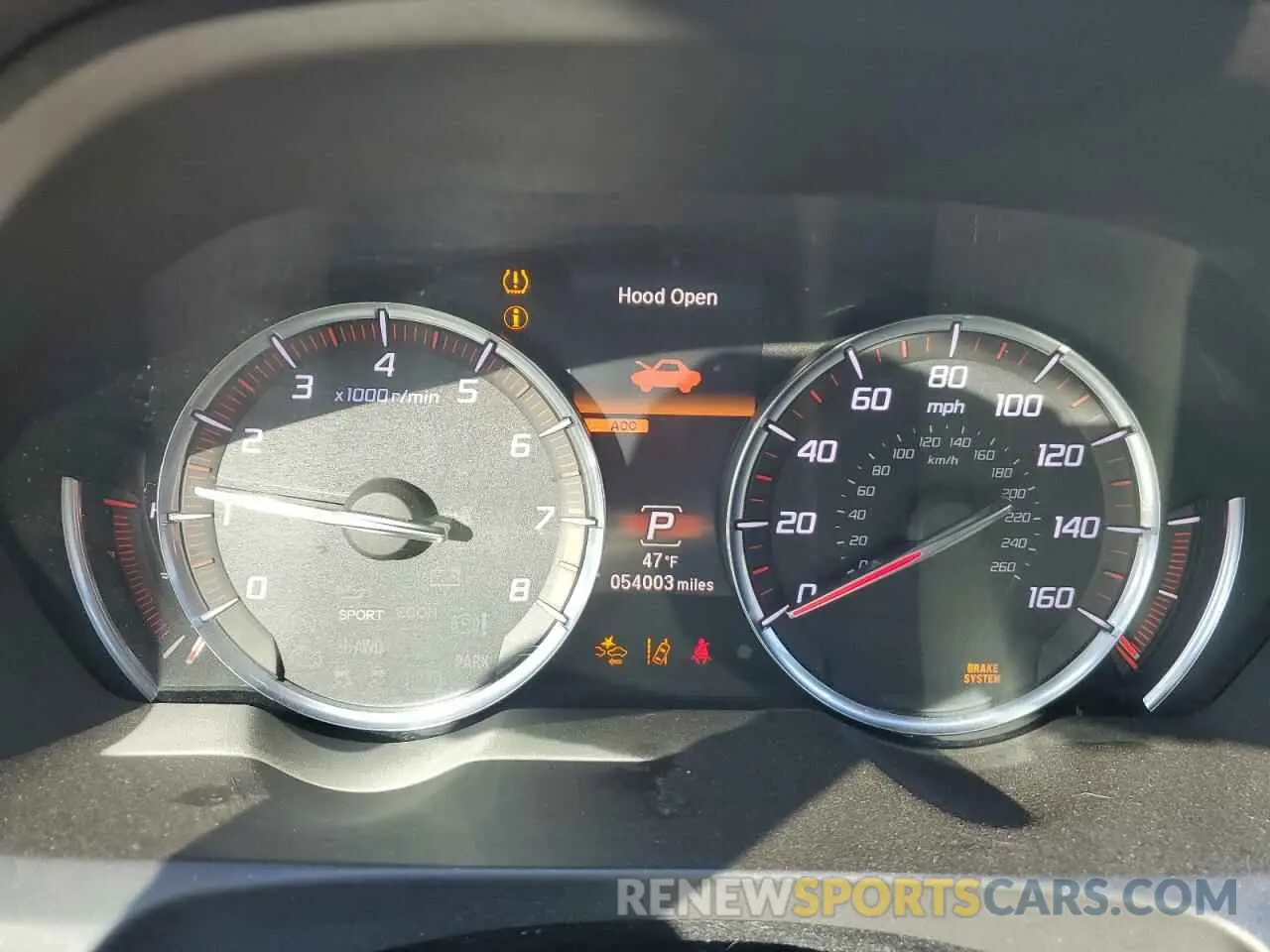 9 fotografías del automóvil dañado 19UUB1F62LA012955 ACURA TLX 2020