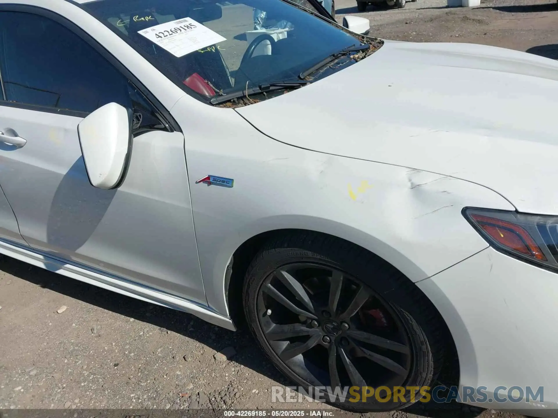 6 fotografías del automóvil dañado 19UUB1F64LA009815 ACURA TLX 2020