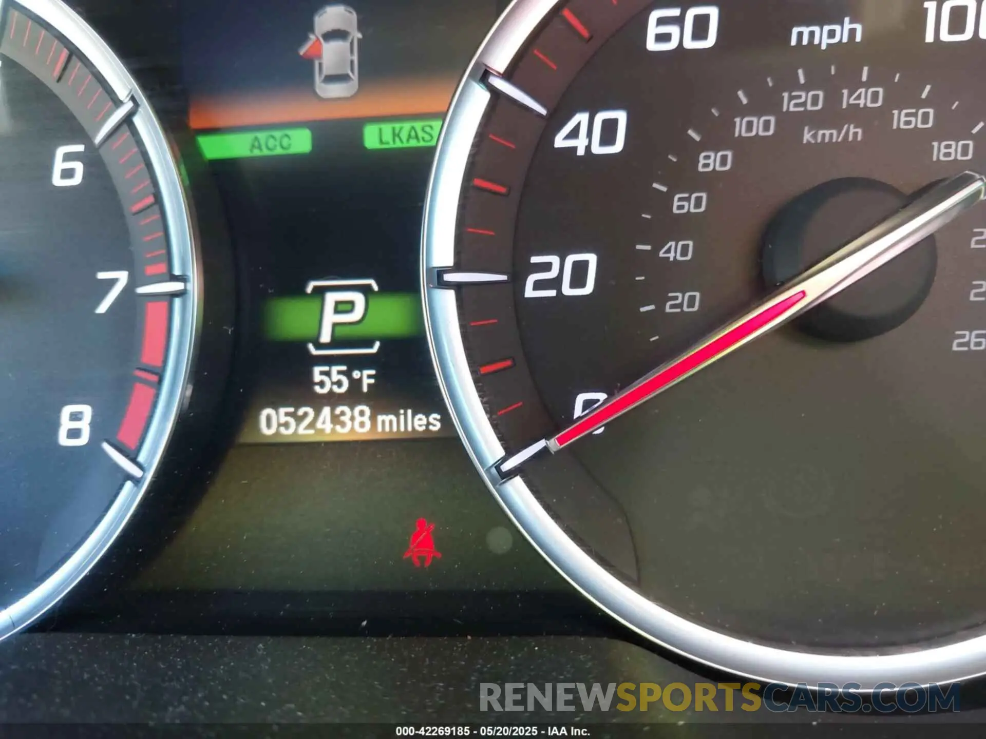 7 fotografías del automóvil dañado 19UUB1F64LA009815 ACURA TLX 2020