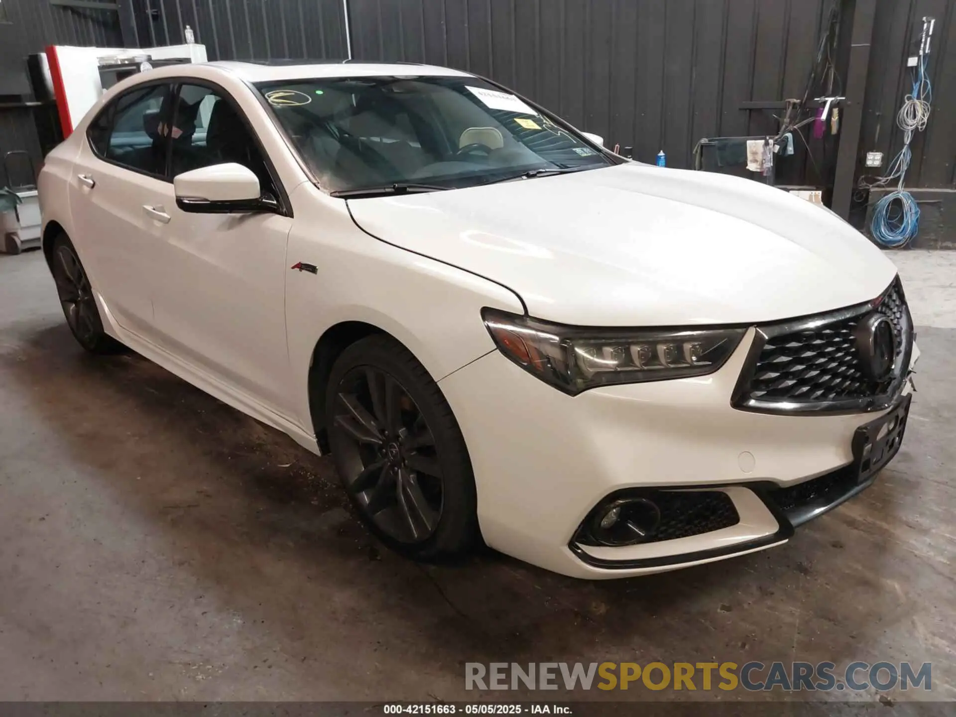 1 fotografías del automóvil dañado 19UUB1F66LA013039 ACURA TLX 2020