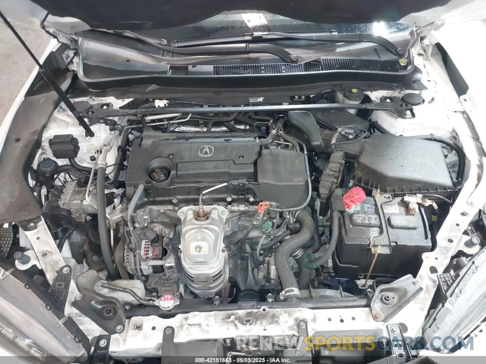 10 fotografías del automóvil dañado 19UUB1F66LA013039 ACURA TLX 2020