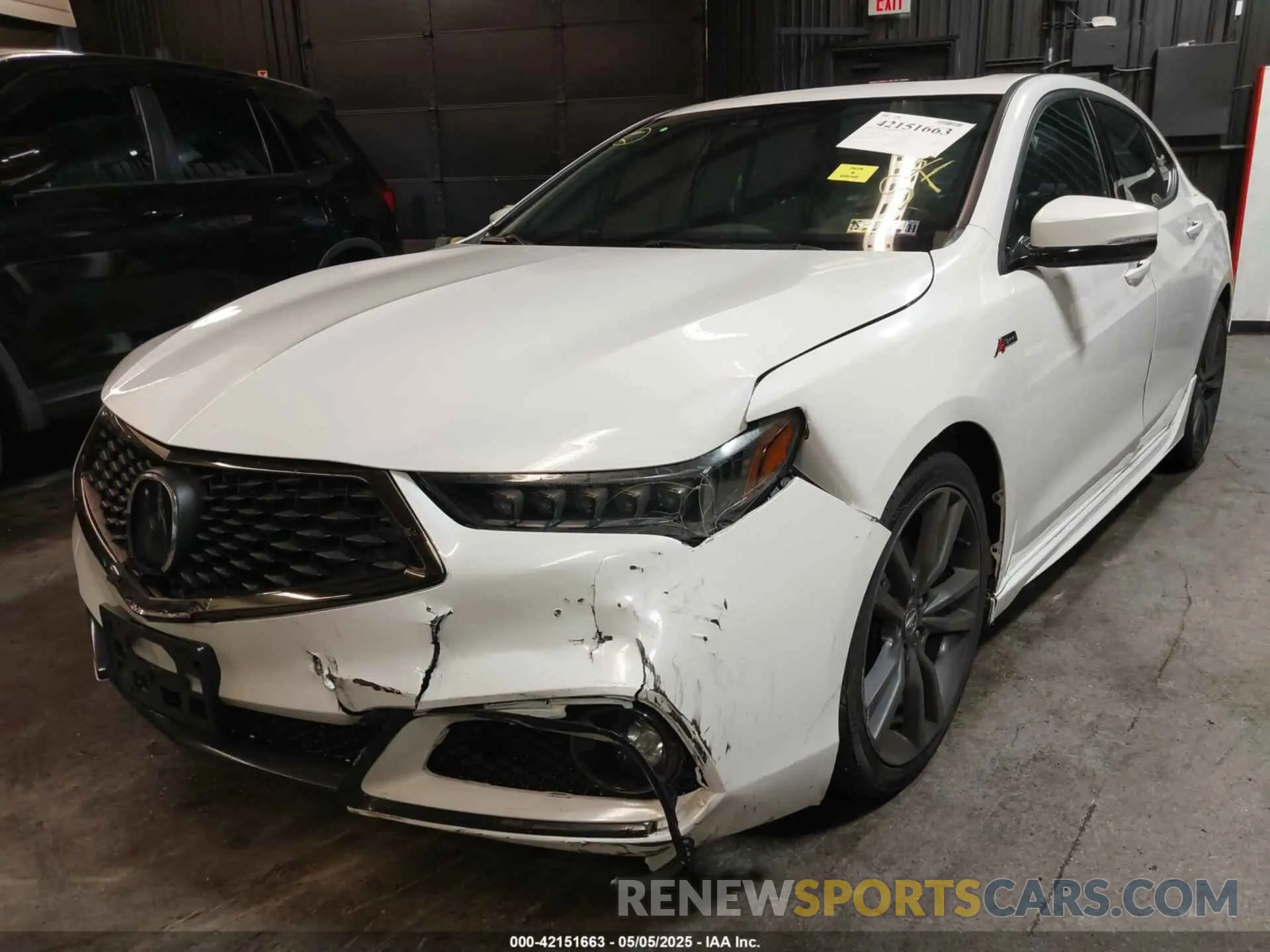 6 fotografías del automóvil dañado 19UUB1F66LA013039 ACURA TLX 2020