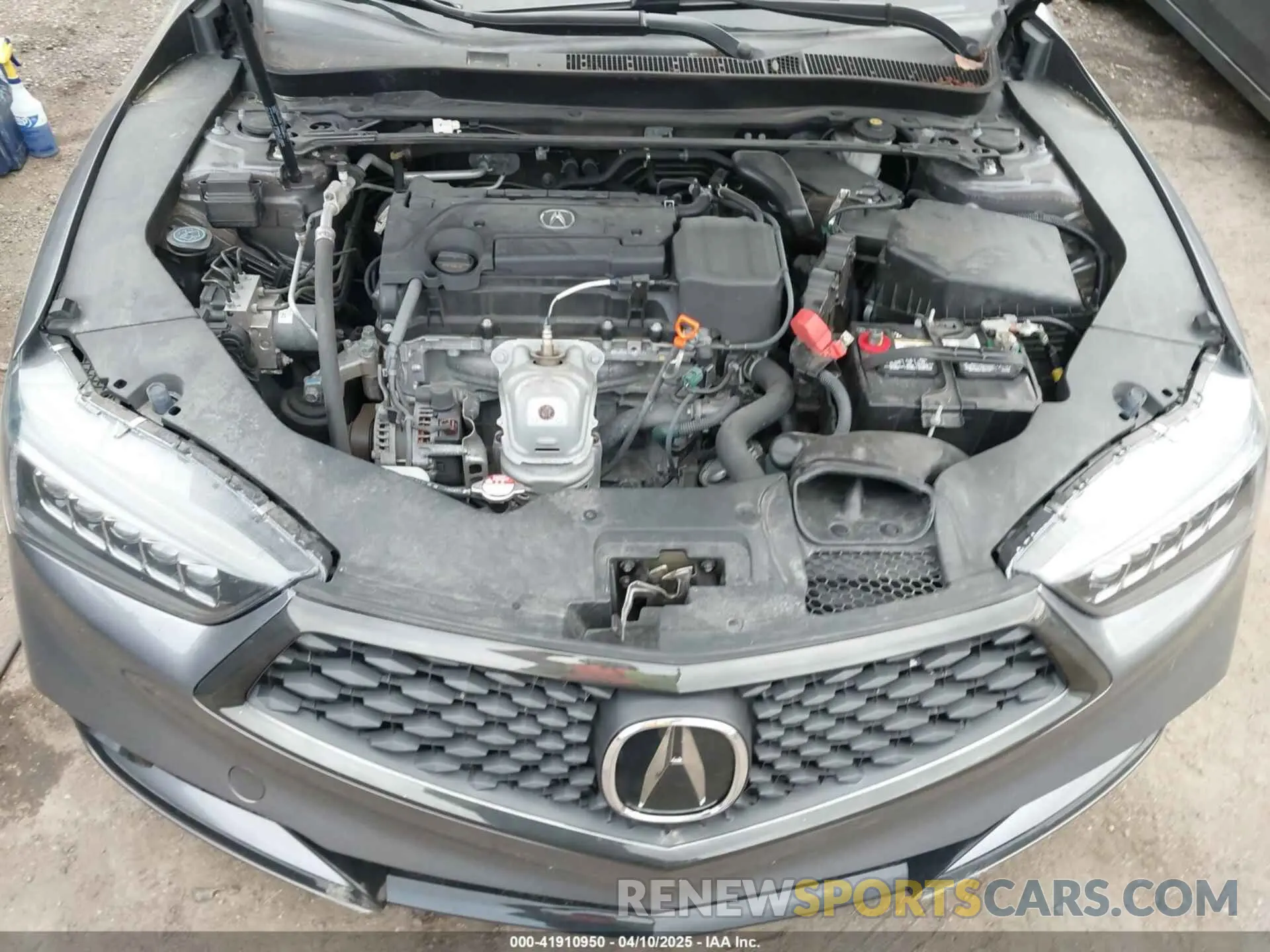 10 fotografías del automóvil dañado 19UUB1F6XLA015487 ACURA TLX 2020