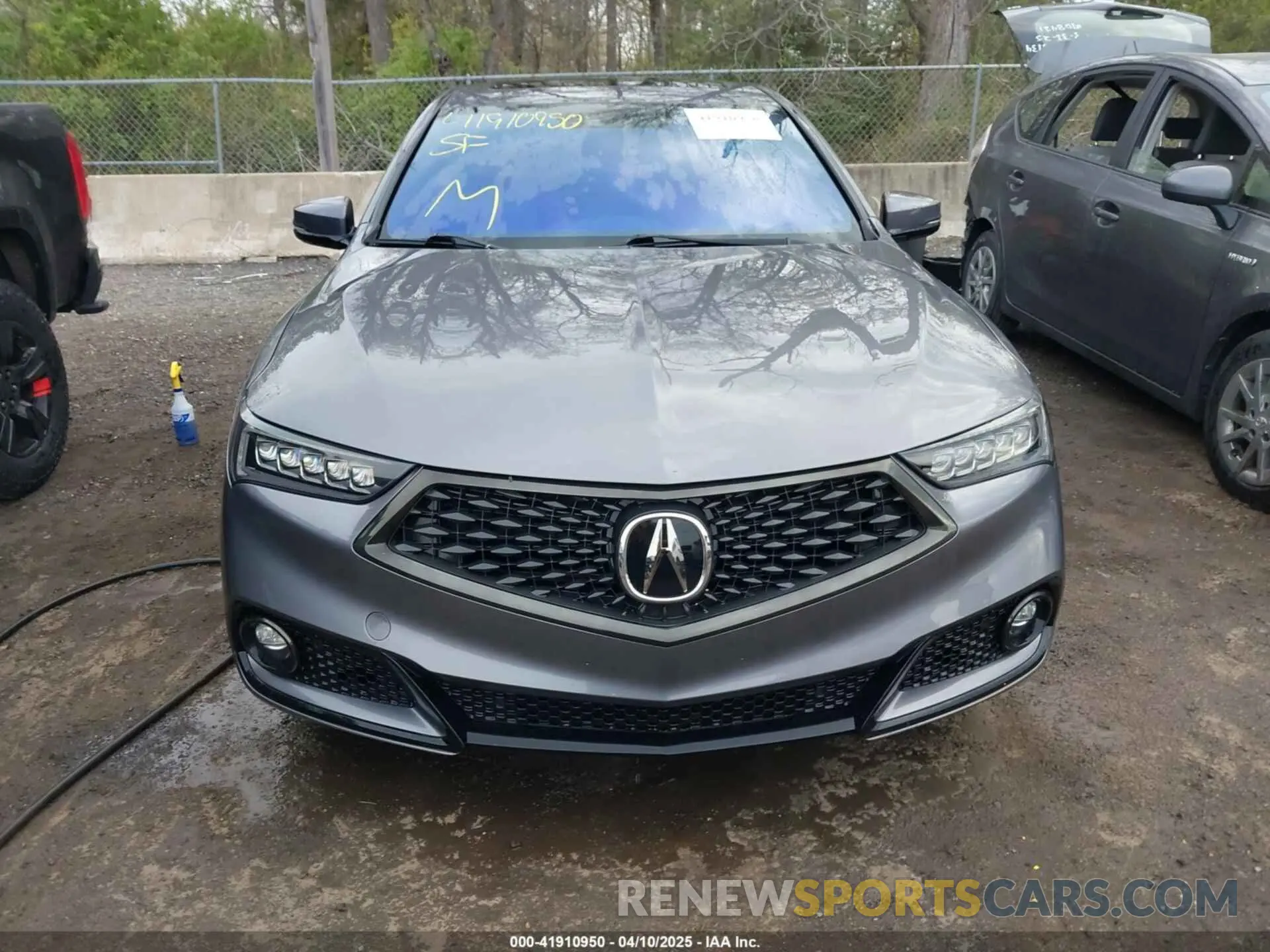 6 fotografías del automóvil dañado 19UUB1F6XLA015487 ACURA TLX 2020