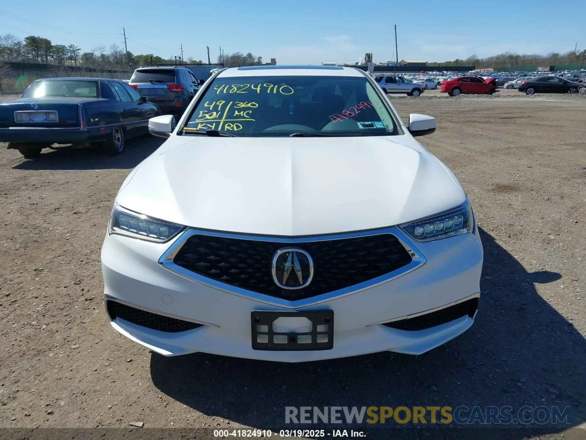 12 fotografías del automóvil dañado 19UUB2F31LA001540 ACURA TLX 2020