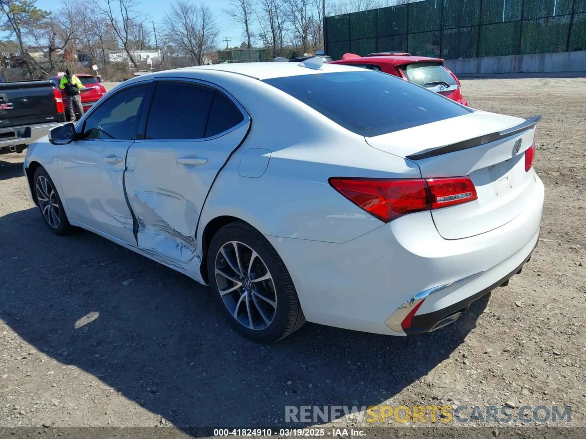 3 fotografías del automóvil dañado 19UUB2F31LA001540 ACURA TLX 2020