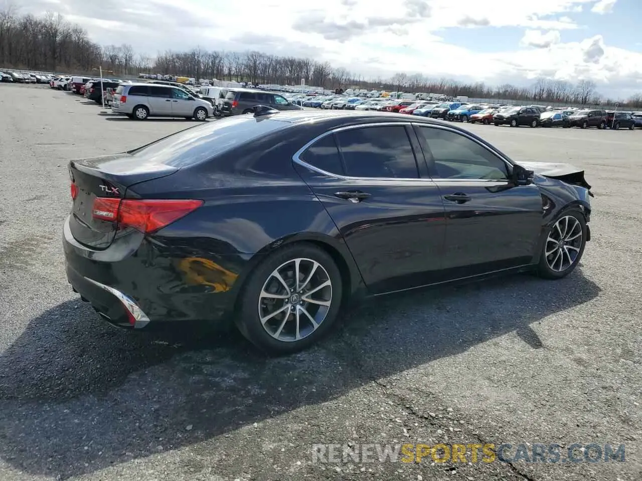 3 fotografías del automóvil dañado 19UUB2F33LA002835 ACURA TLX 2020