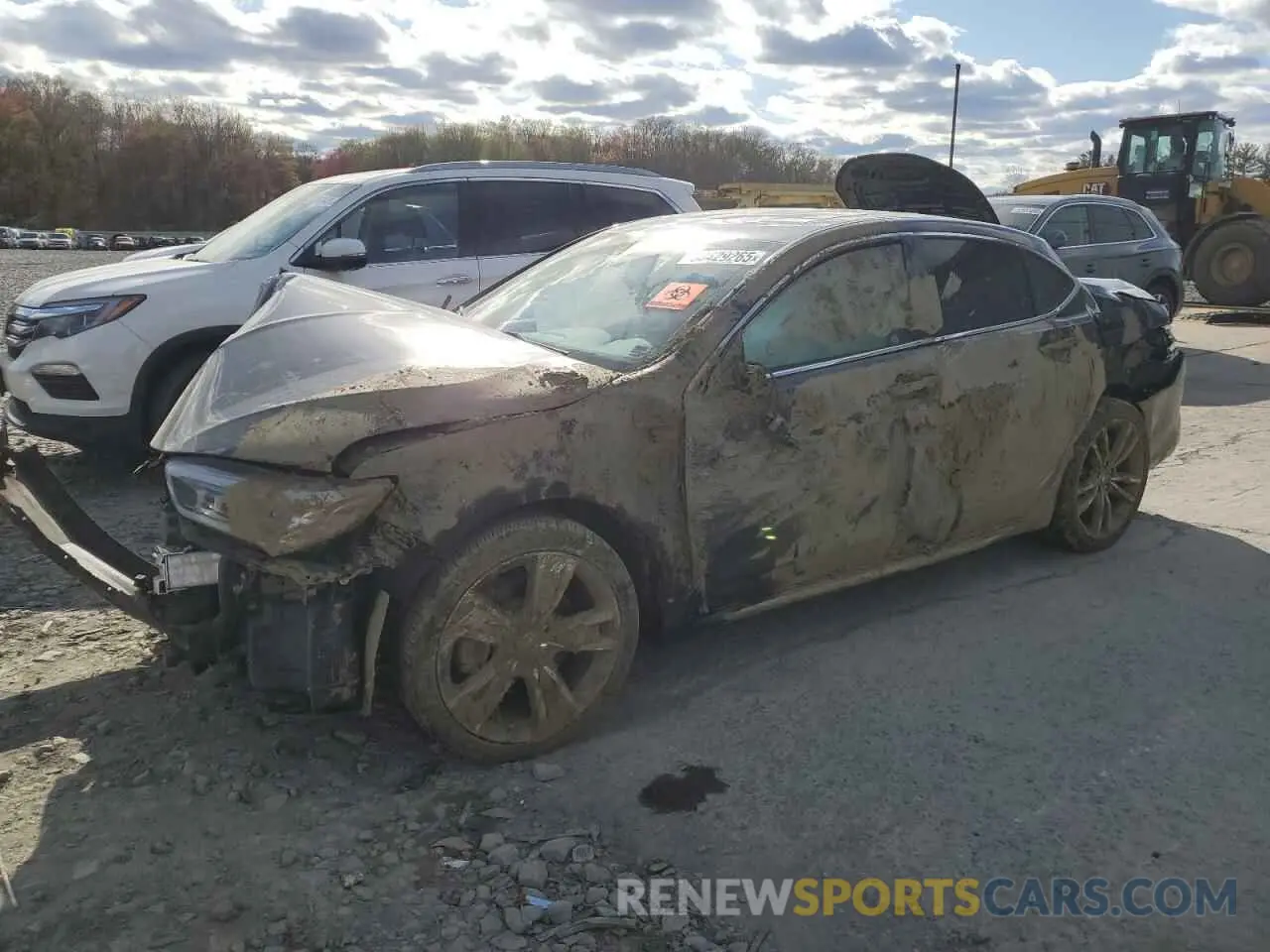 1 fotografías del automóvil dañado 19UUB2F47LA000479 ACURA TLX 2020