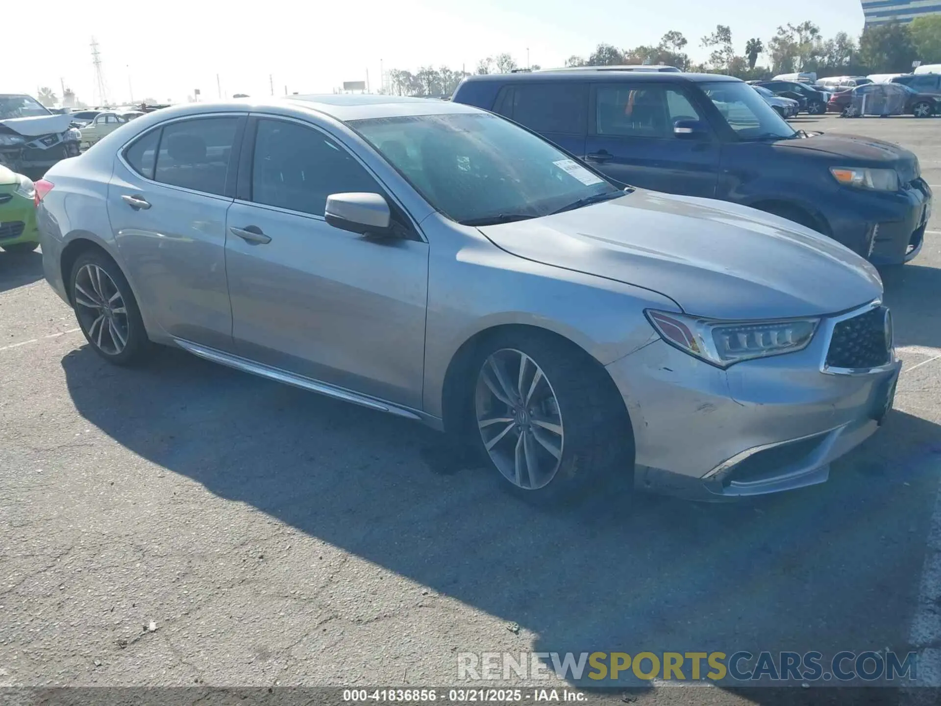 1 fotografías del automóvil dañado 19UUB2F4XLA002467 ACURA TLX 2020