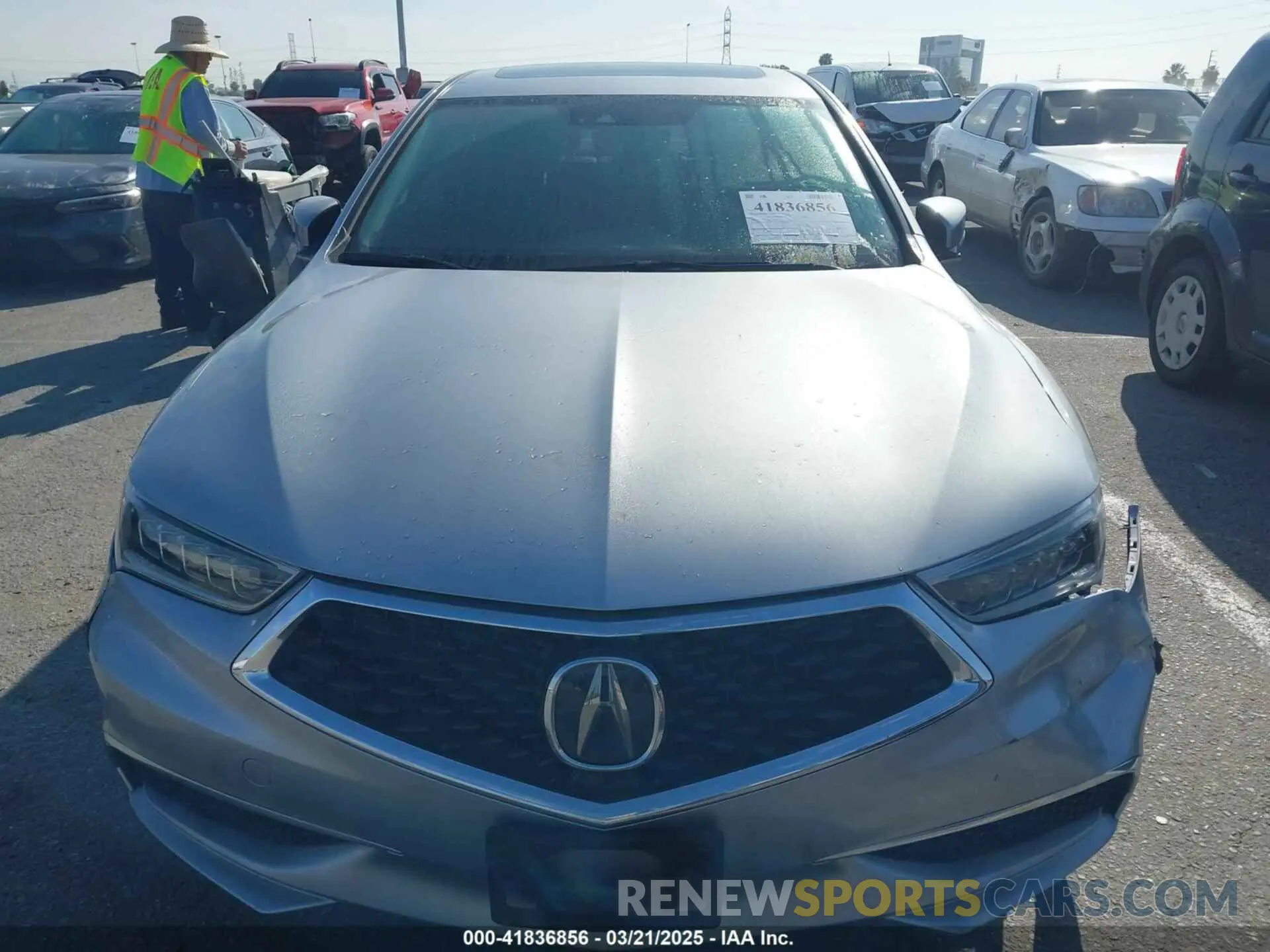 12 fotografías del automóvil dañado 19UUB2F4XLA002467 ACURA TLX 2020