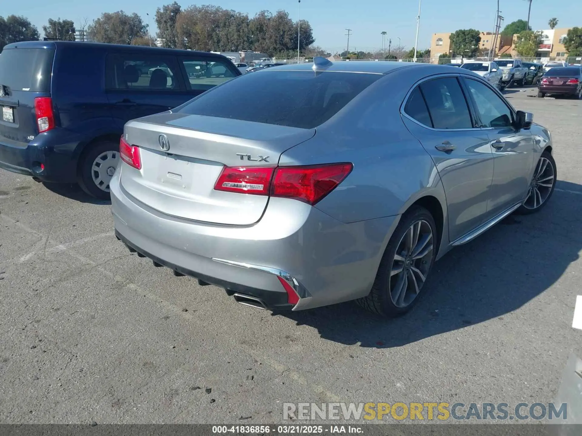 4 fotografías del automóvil dañado 19UUB2F4XLA002467 ACURA TLX 2020