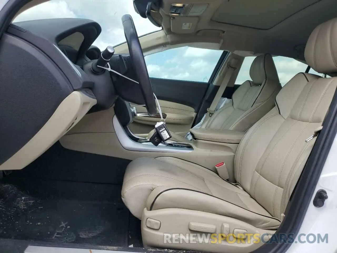 7 fotografías del automóvil dañado 19UUB2F4XLA004333 ACURA TLX 2020