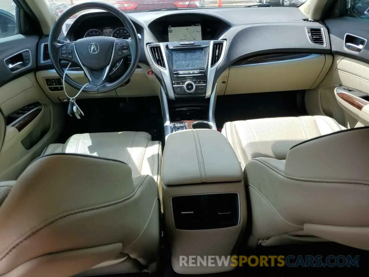 8 fotografías del automóvil dañado 19UUB2F4XLA004333 ACURA TLX 2020