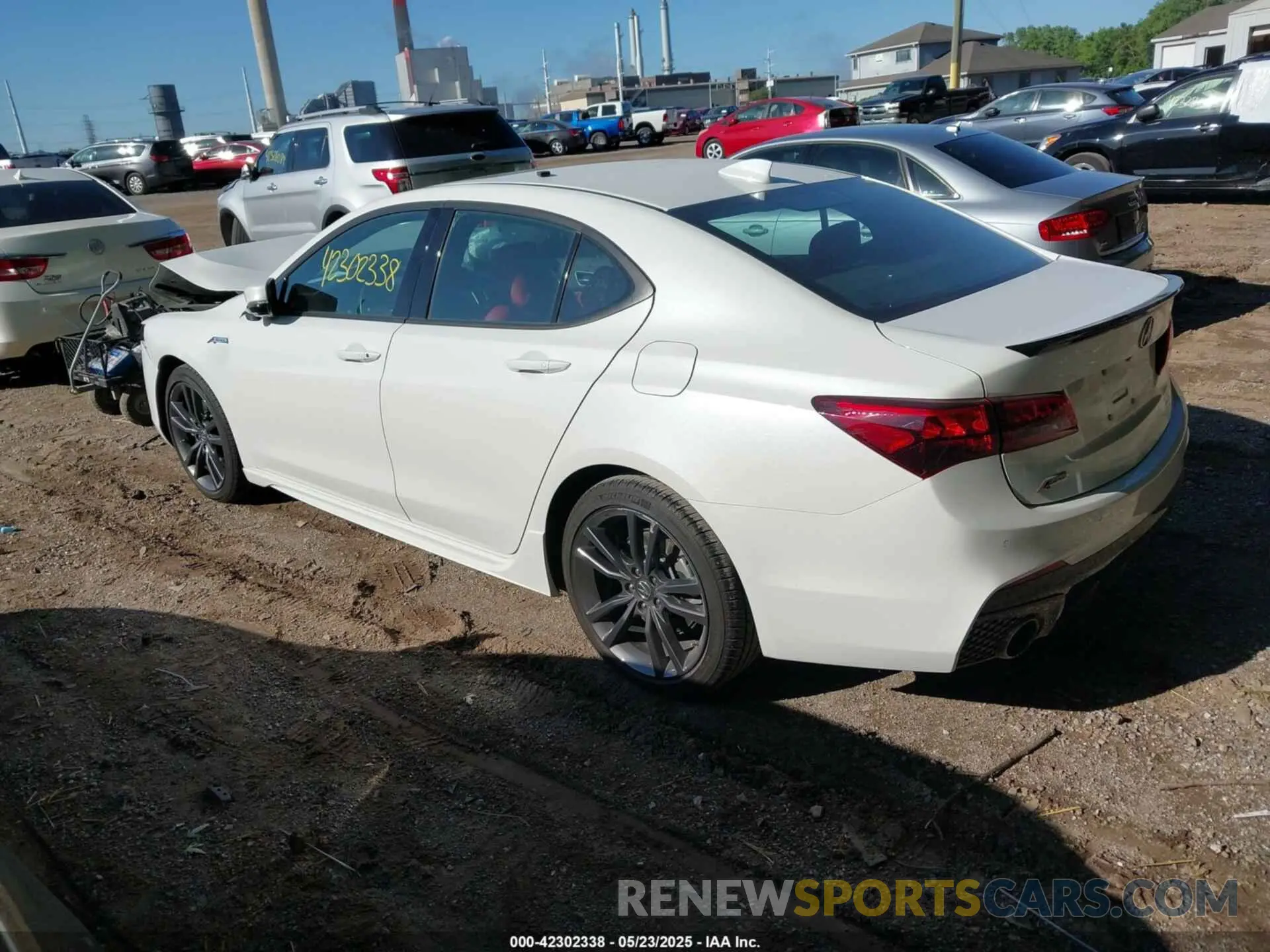 3 fotografías del automóvil dañado 19UUB2F66LA002614 ACURA TLX 2020
