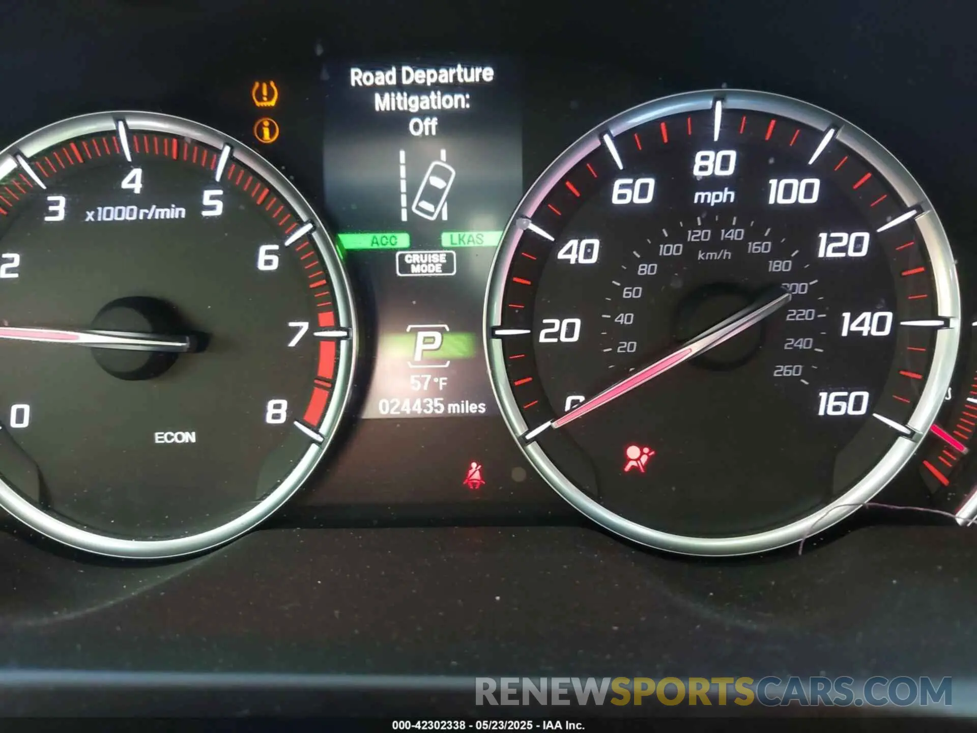 7 fotografías del automóvil dañado 19UUB2F66LA002614 ACURA TLX 2020