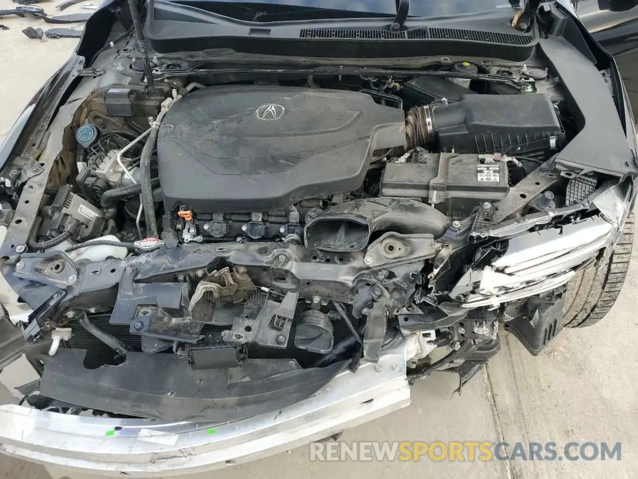 11 fotografías del automóvil dañado 19UUB3F39LA000285 ACURA TLX 2020