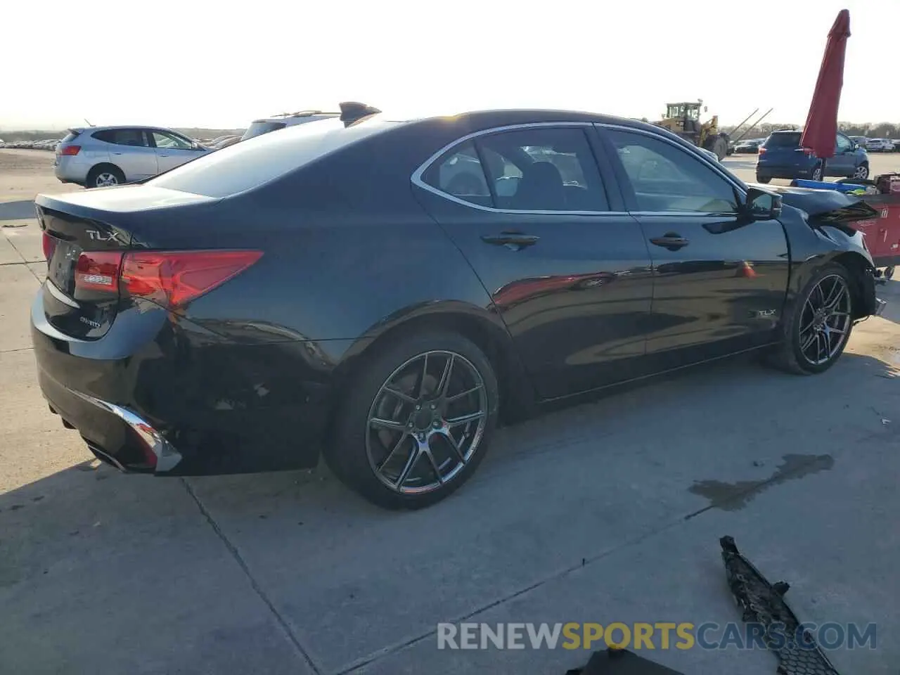 3 fotografías del automóvil dañado 19UUB3F39LA000285 ACURA TLX 2020