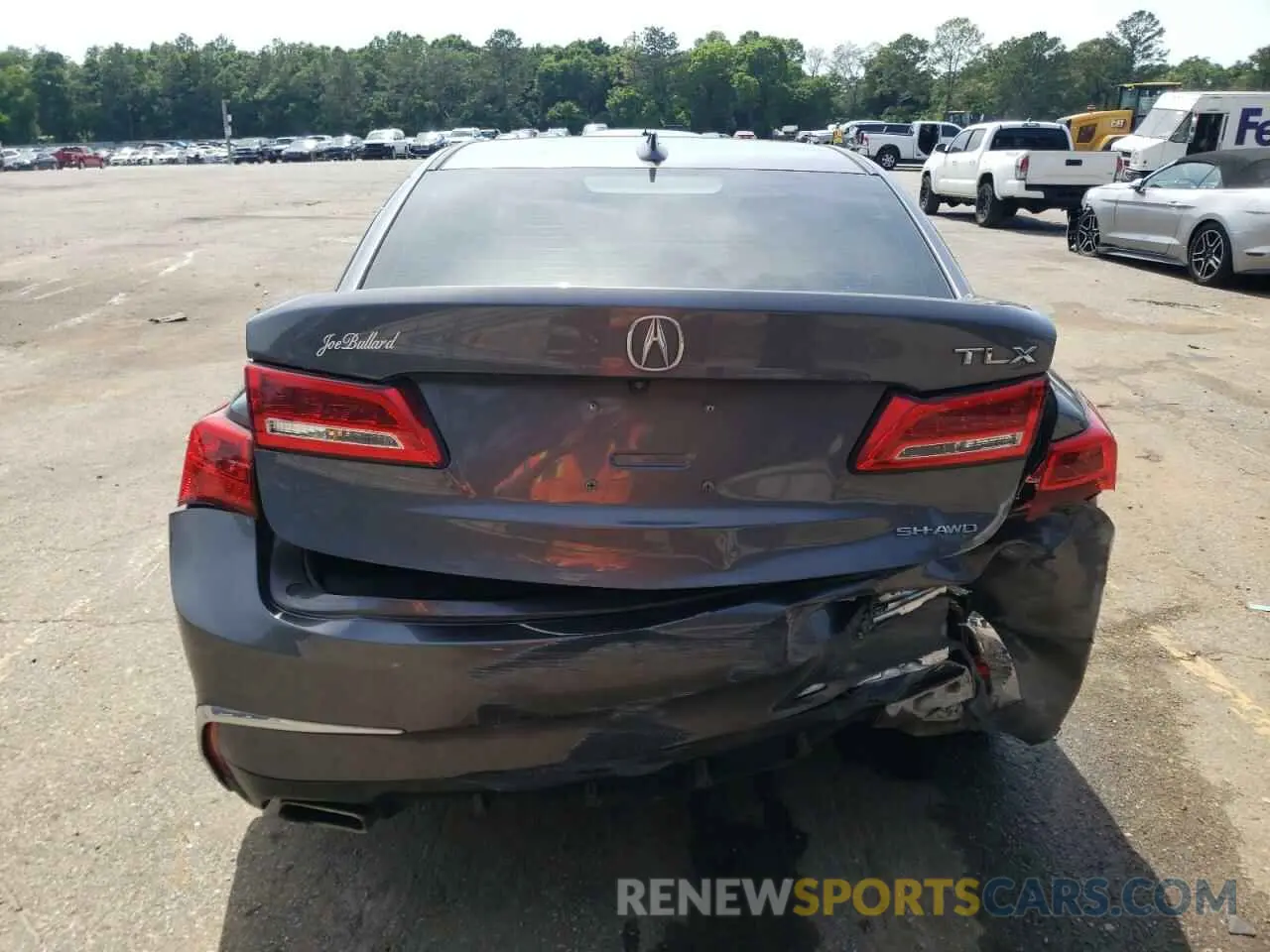 6 fotografías del automóvil dañado 19UUB3F40LA001110 ACURA TLX 2020