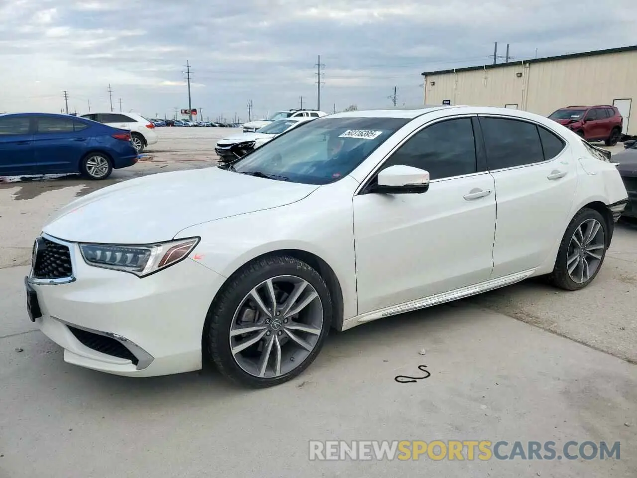 1 fotografías del automóvil dañado 19UUB3F44LA000722 ACURA TLX 2020