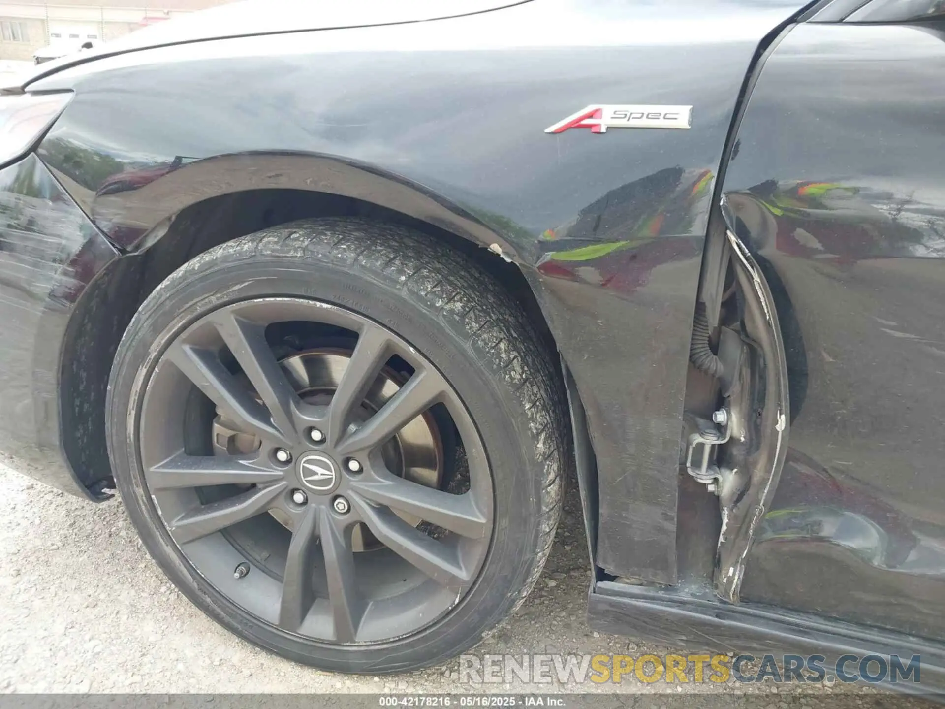 6 fotografías del automóvil dañado 19UUB3F60LA002856 ACURA TLX 2020