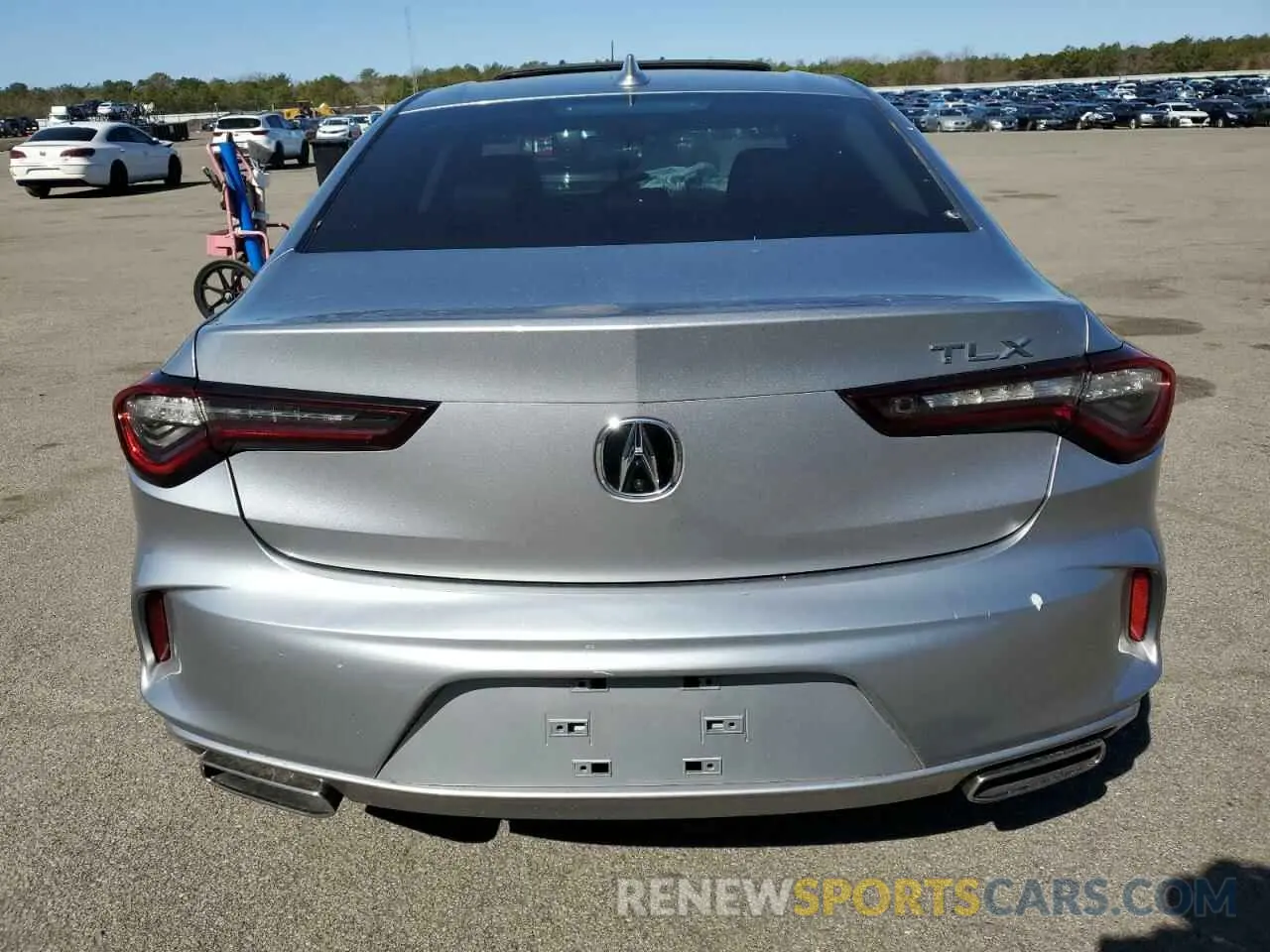 6 fotografías del automóvil dañado 19UUB5F30MA003198 ACURA TLX 2021