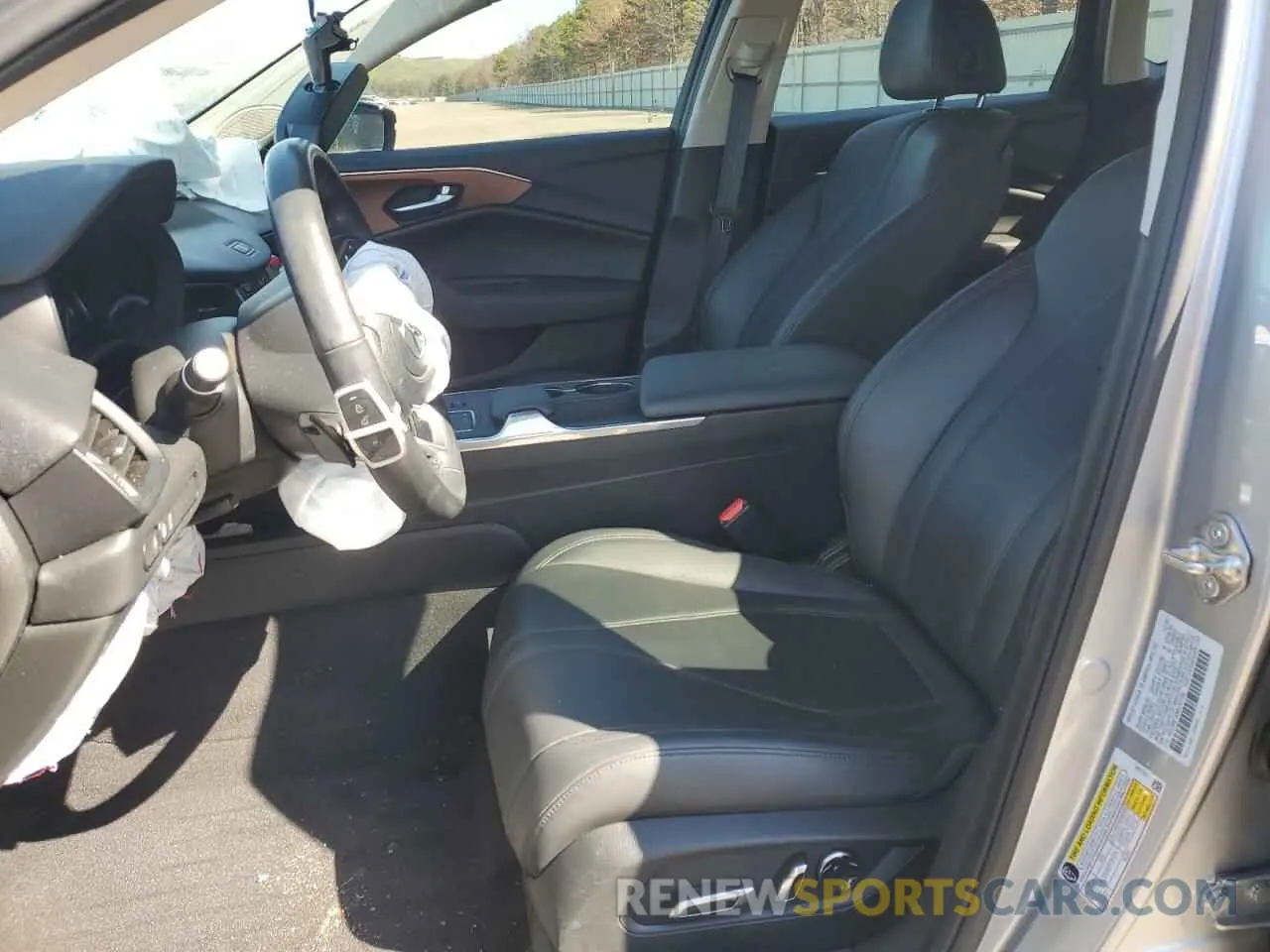 7 fotografías del automóvil dañado 19UUB5F30MA003198 ACURA TLX 2021