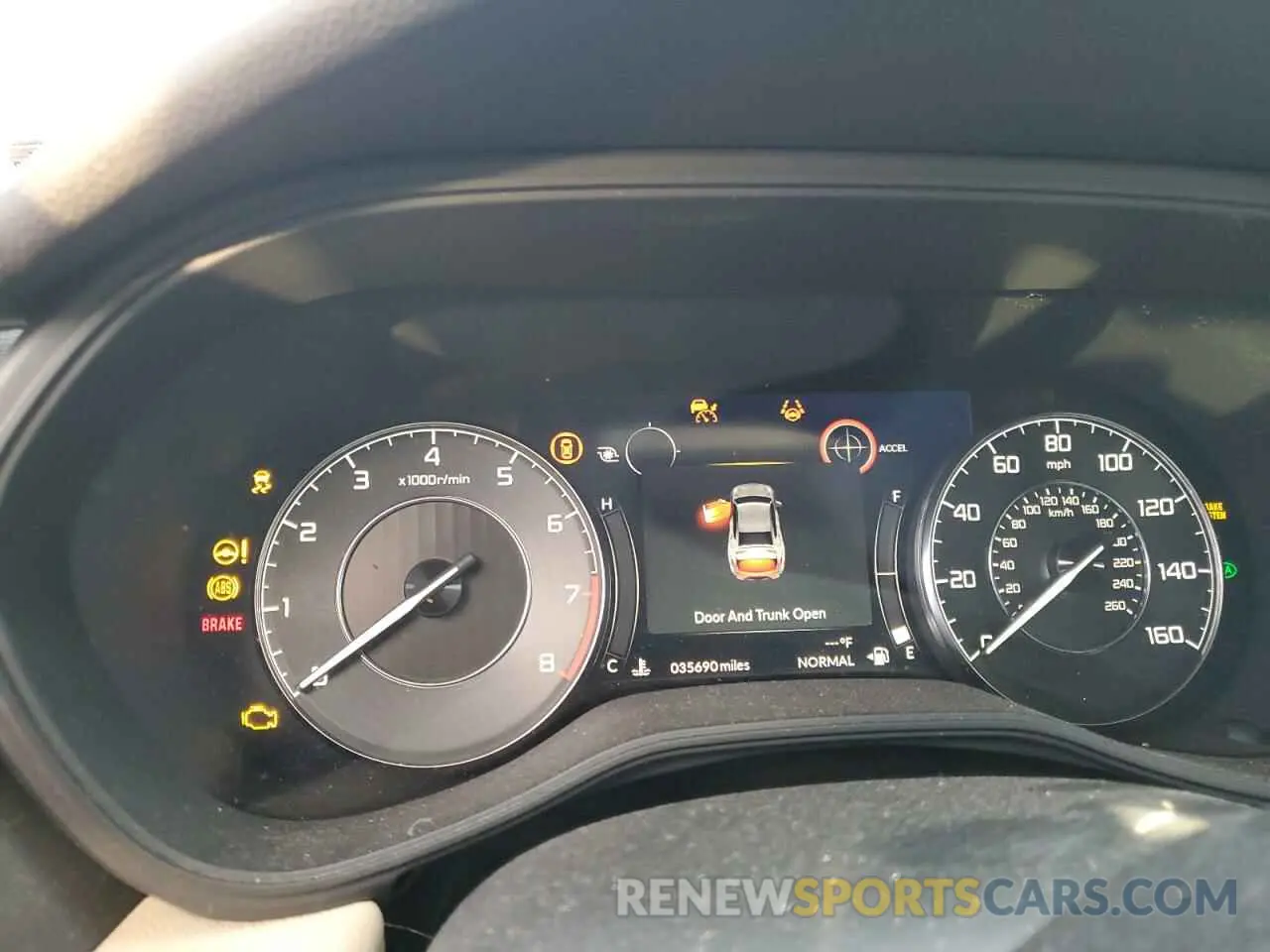 9 fotografías del automóvil dañado 19UUB5F31MA000830 ACURA TLX 2021