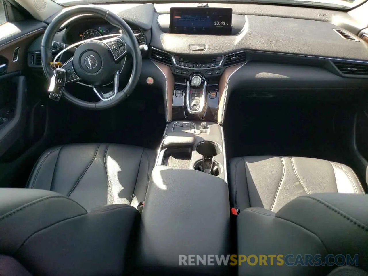 8 fotografías del automóvil dañado 19UUB5F31MA002383 ACURA TLX 2021