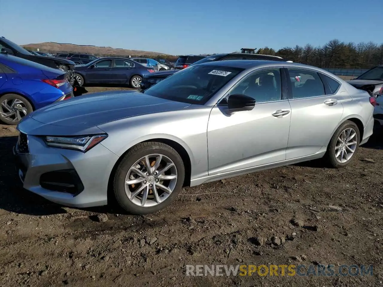 1 fotografías del automóvil dañado 19UUB5F31MA011939 ACURA TLX 2021