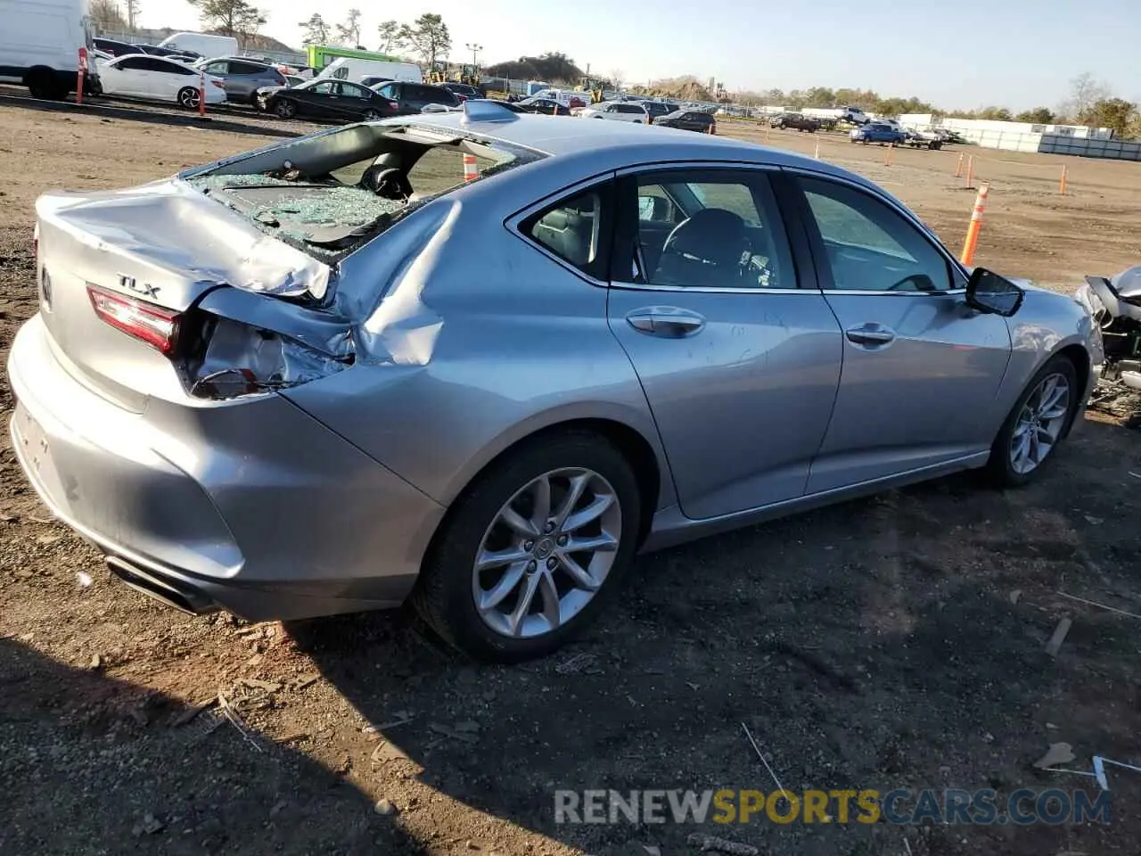 3 fotografías del automóvil dañado 19UUB5F31MA011939 ACURA TLX 2021